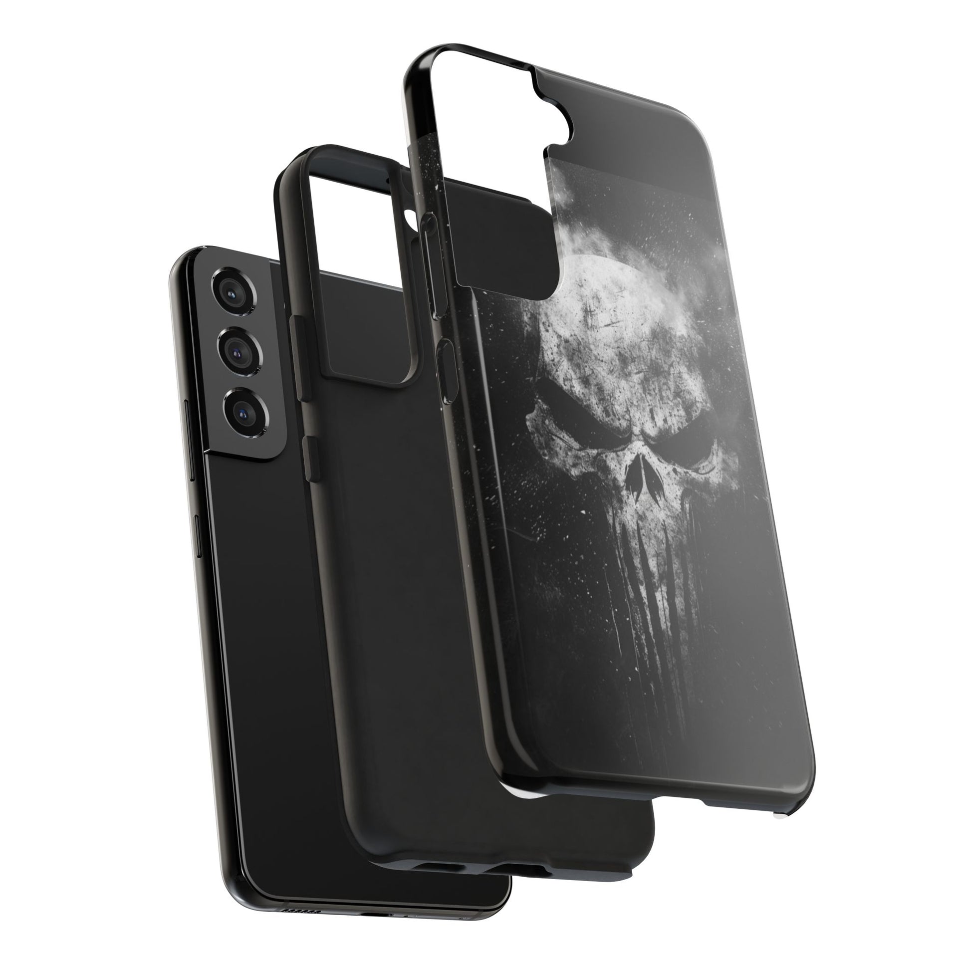 Smoking Skull Theme Phone Case for iPhone & Samsung Galaxy Phones