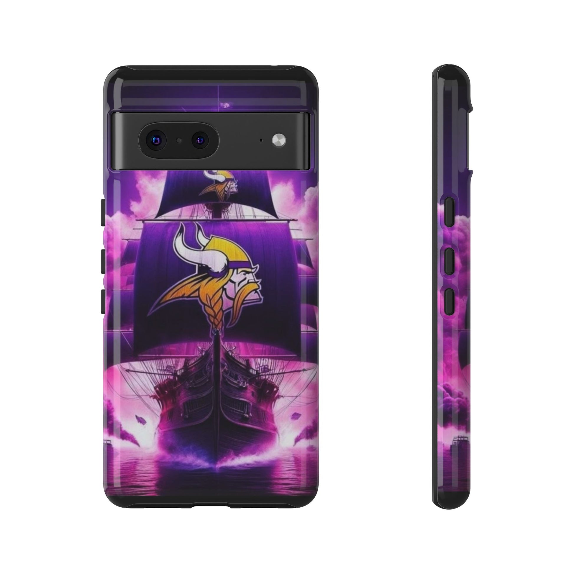 Minnesota Vikings Ship Football Phone Case, Tough Cases for iPhones, Samsung, and Pixel