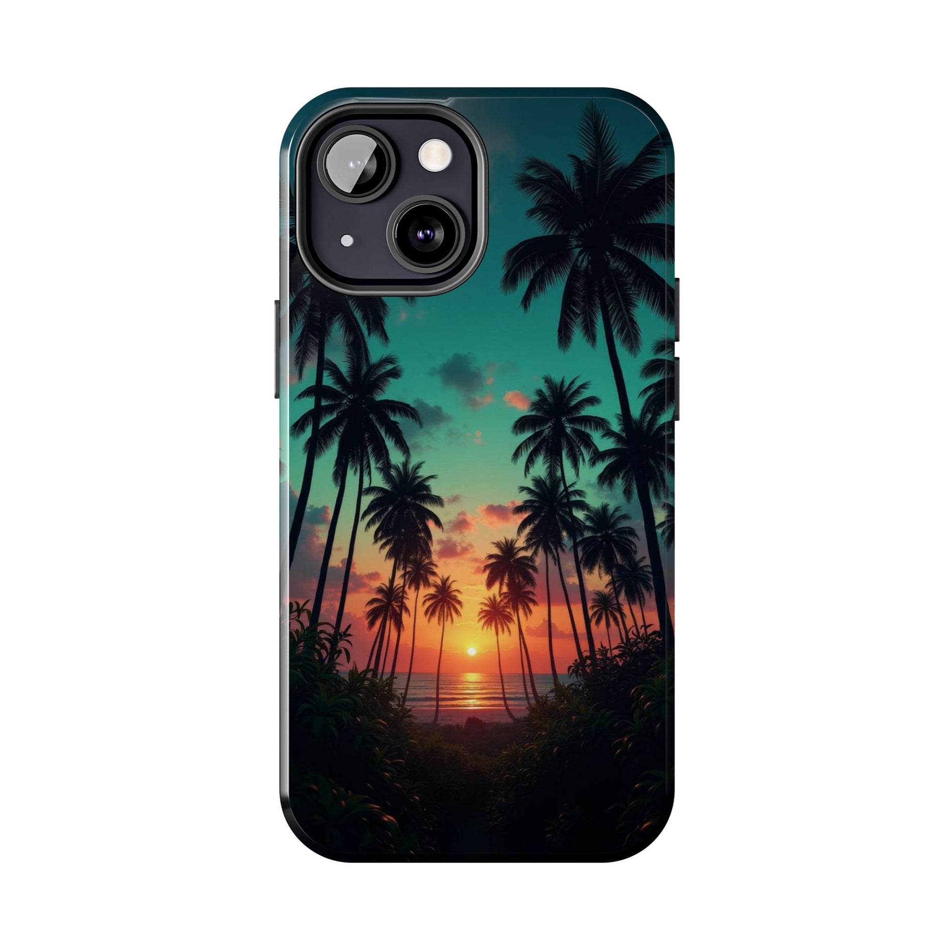 Beach Oasis Themed Tough Phone Cases for Iphones & Samsung Phones