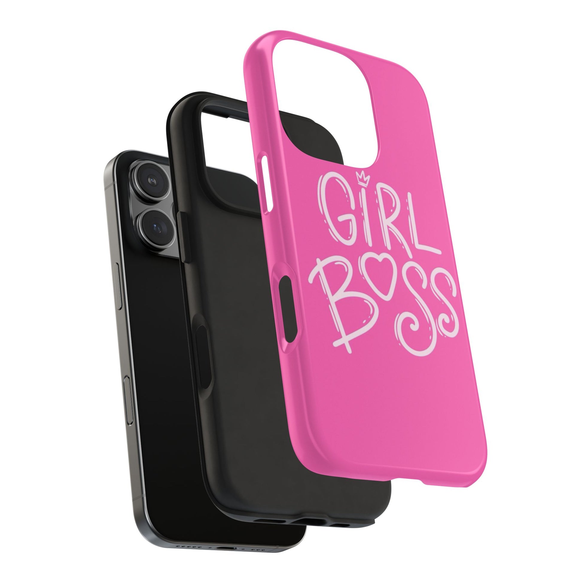 Girl Boss Girly Theme Phone Cases for iPhones & Samsung Phones