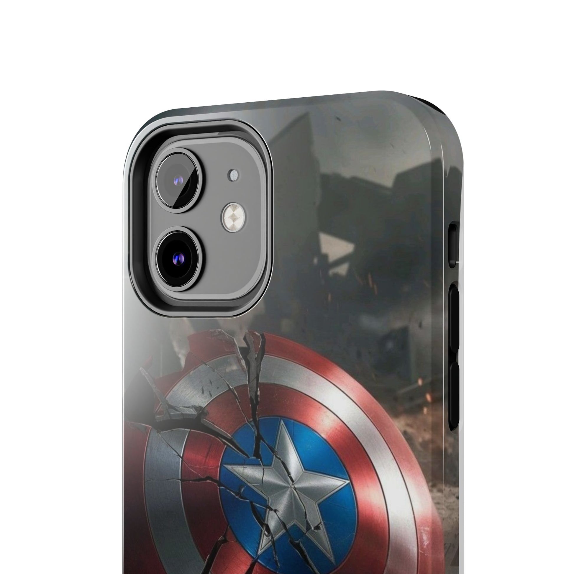 Capt. America Shield Tough Phone Cases for Iphones & Samsung Phones Durable