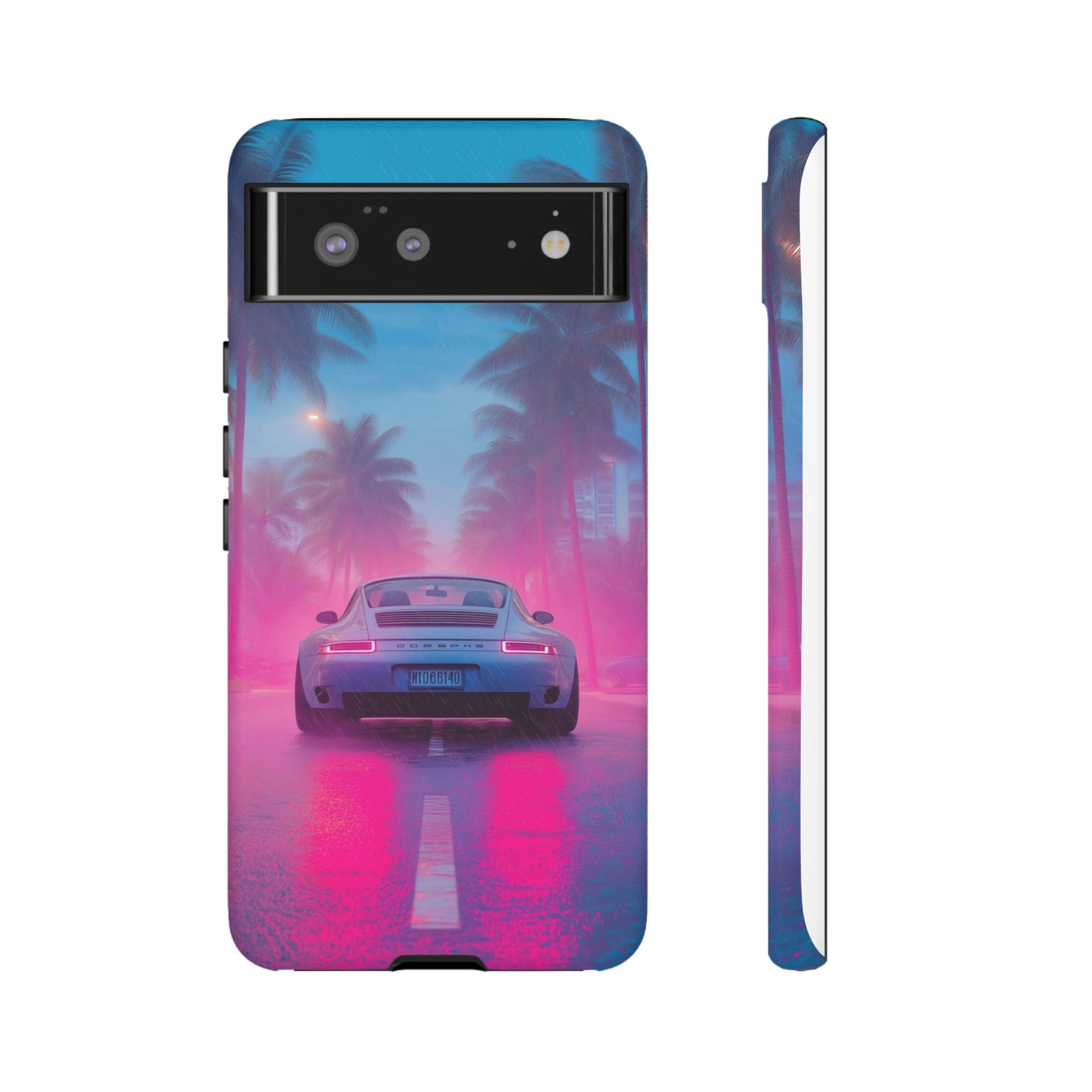 Miami Vice Porsche Phone Case for iPhone, Samsung Galaxy, & Pixel Phones