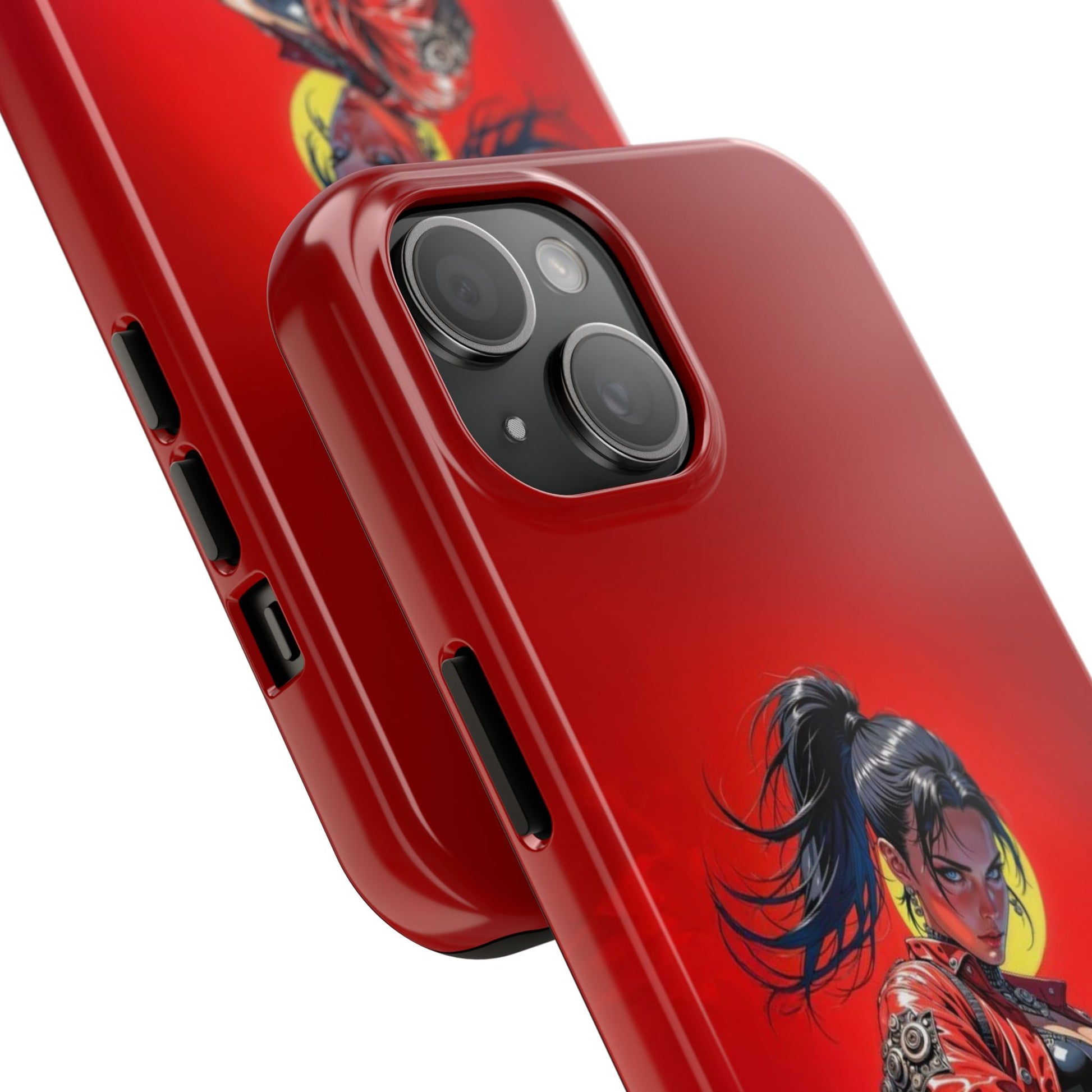 Ninja Girl Anime Inspired Phone Cases for Iphones & Samsung Phones