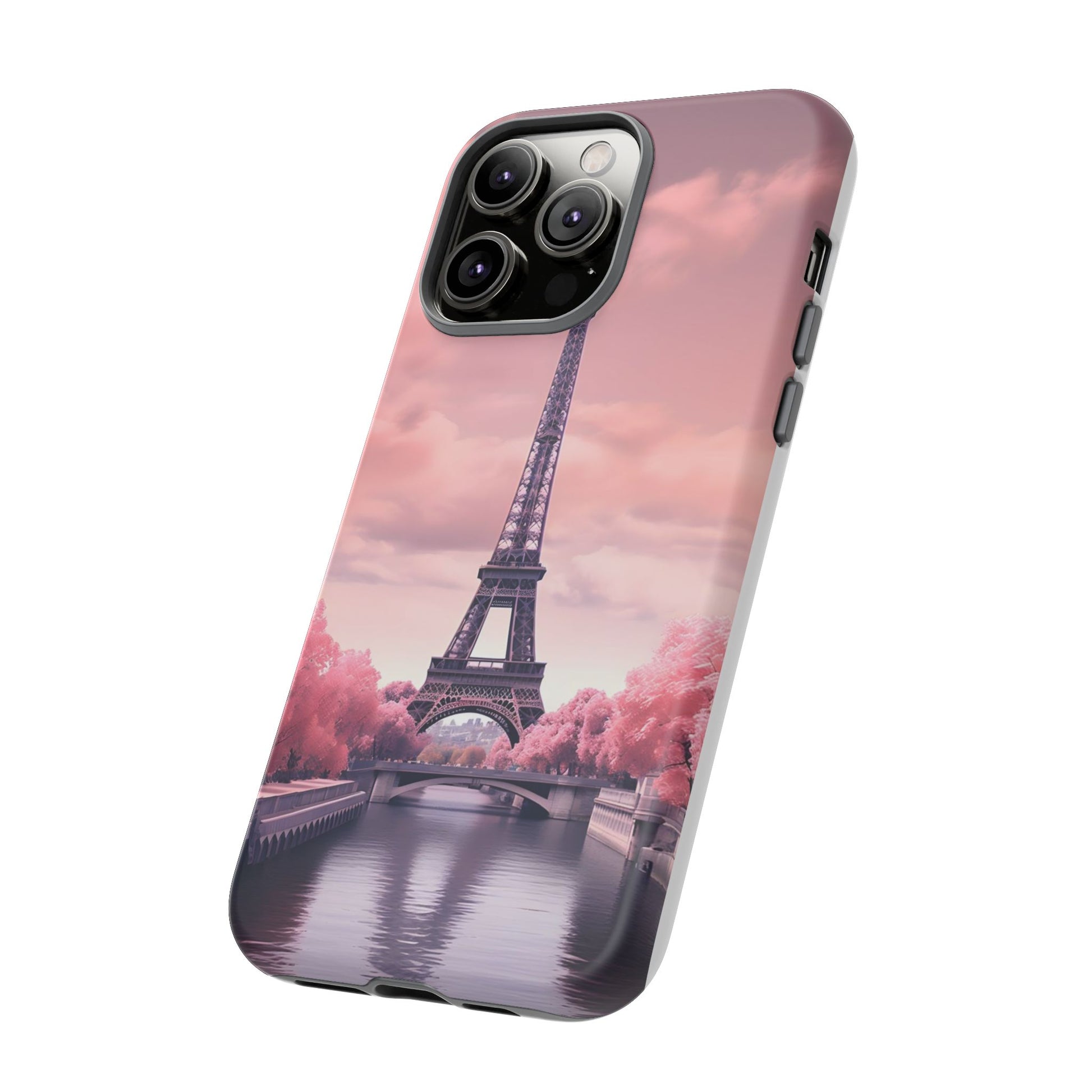 Eiffel Tower Paris Tough Cases for iPhones, Samsung, and Pixel