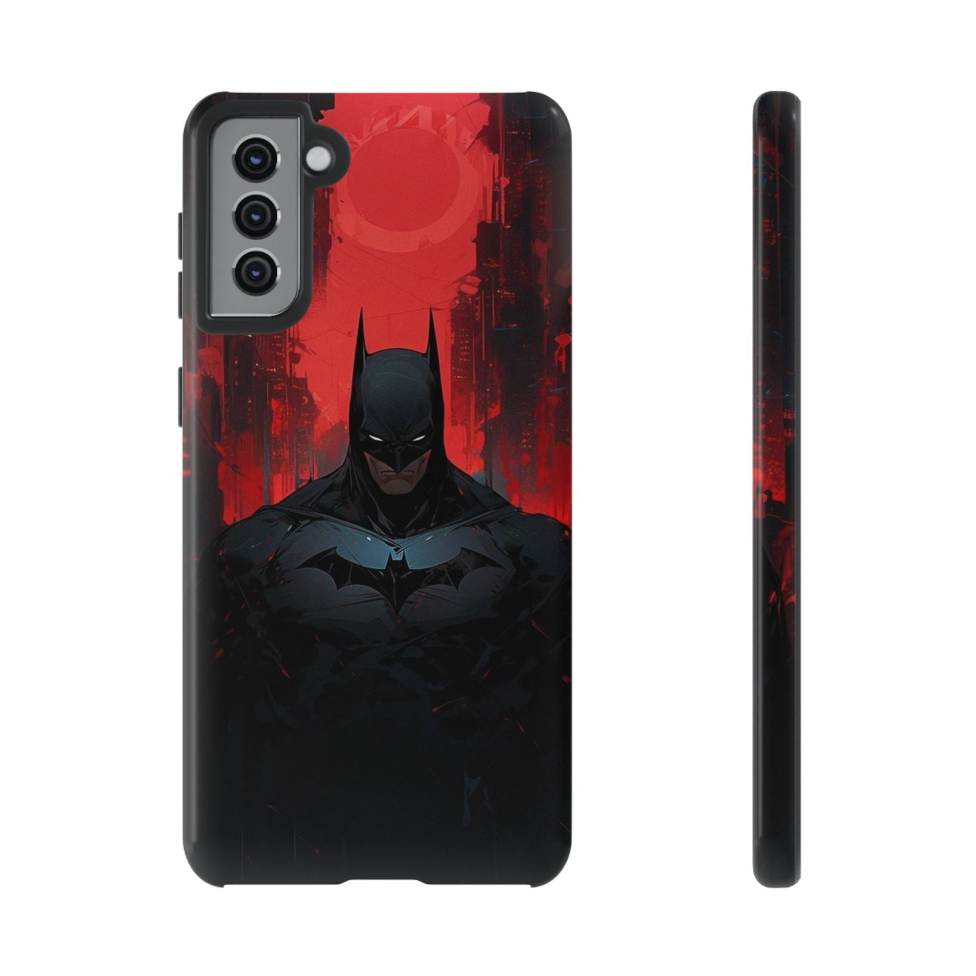 The Dark Knight Batman Tough Cases for iPhones, Samsung, and Pixel