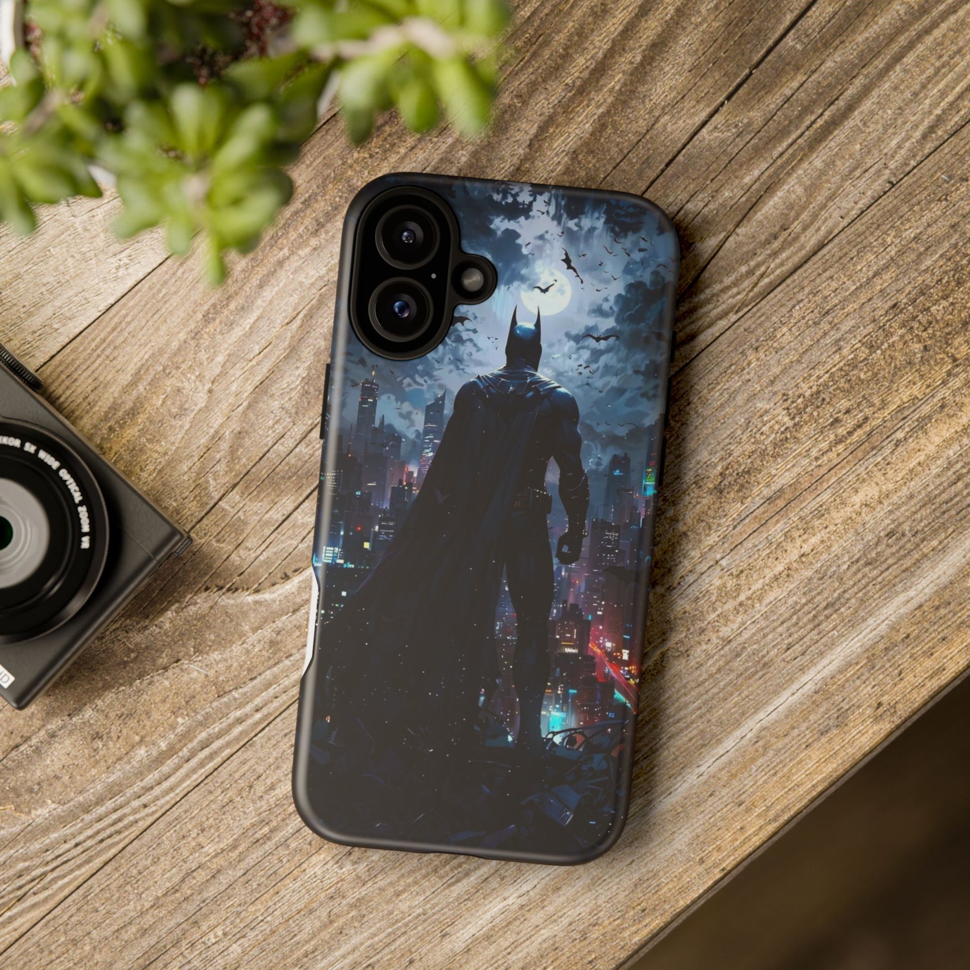Gotham City Batman Tough Cases for iPhones, Samsung, and Pixel