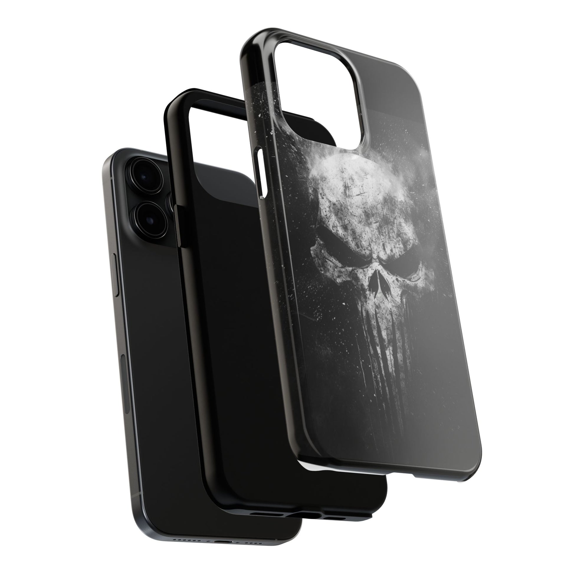 Smoking Skull Theme Phone Case for iPhone & Samsung Galaxy Phones