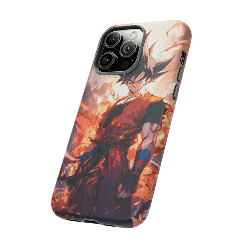 Anime Manga Dragon Ball Z Goku Tough Cases for iPhones, Samsung, and Pixel