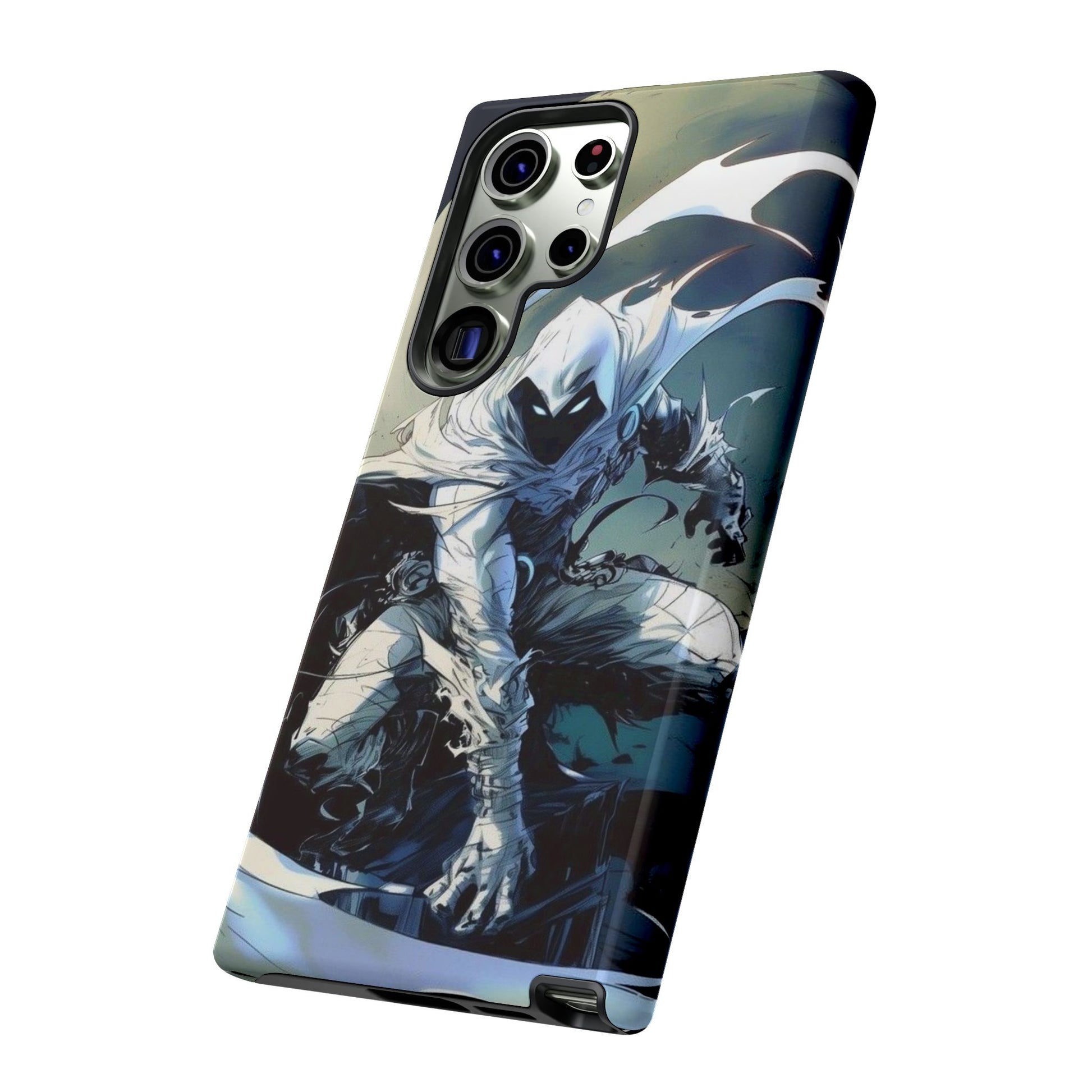 Moon Knight Tough Cases for iPhones, Samsung, and Pixel