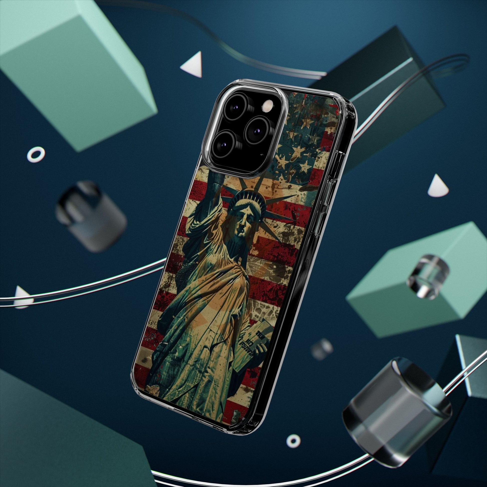 American Iconic Lady Liberty Themed Iphone, Samsung case