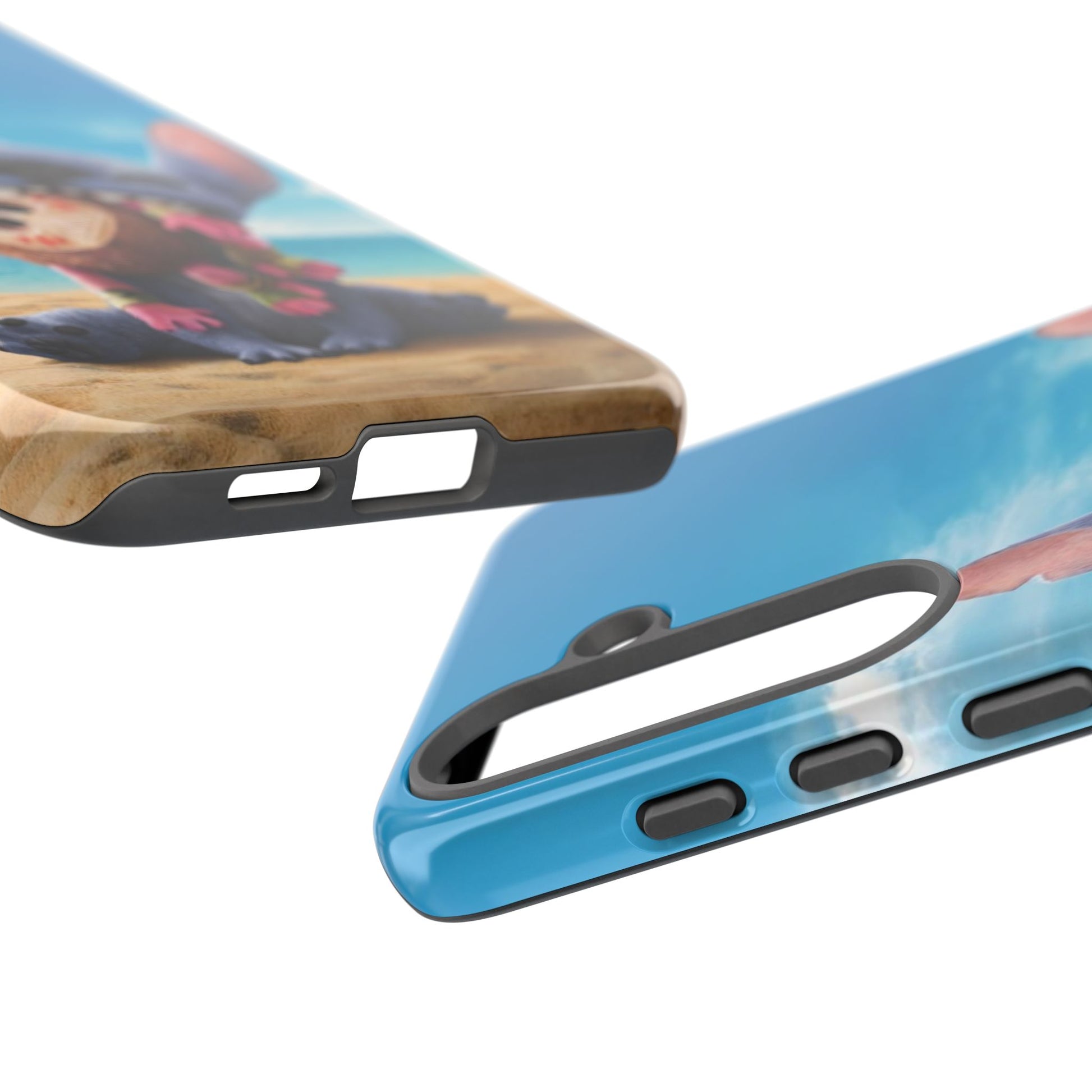 Stitch Beach Sunset Landscape Phone Case for iPhone, Samsung Galaxy, & Pixel Phones