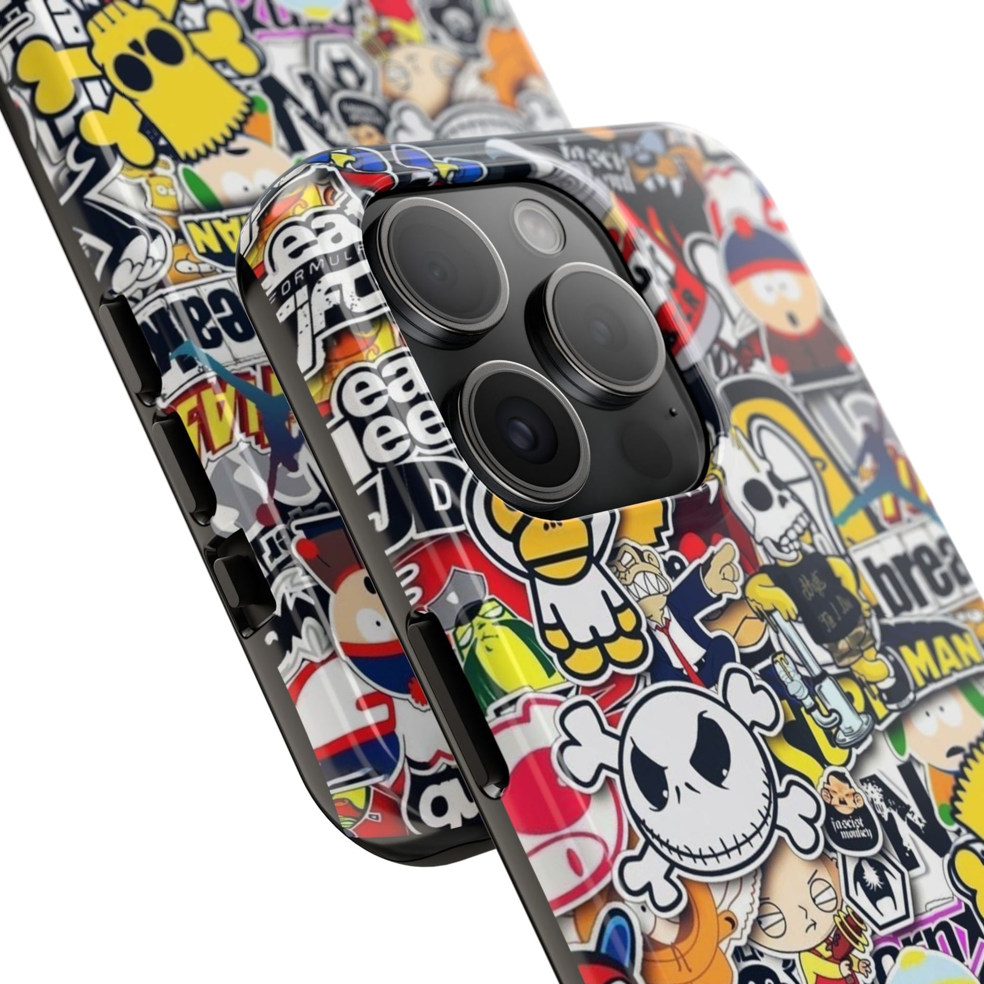 Sticker Bomb Theme Phone Case for iPhone & Samsung Galaxy Phones