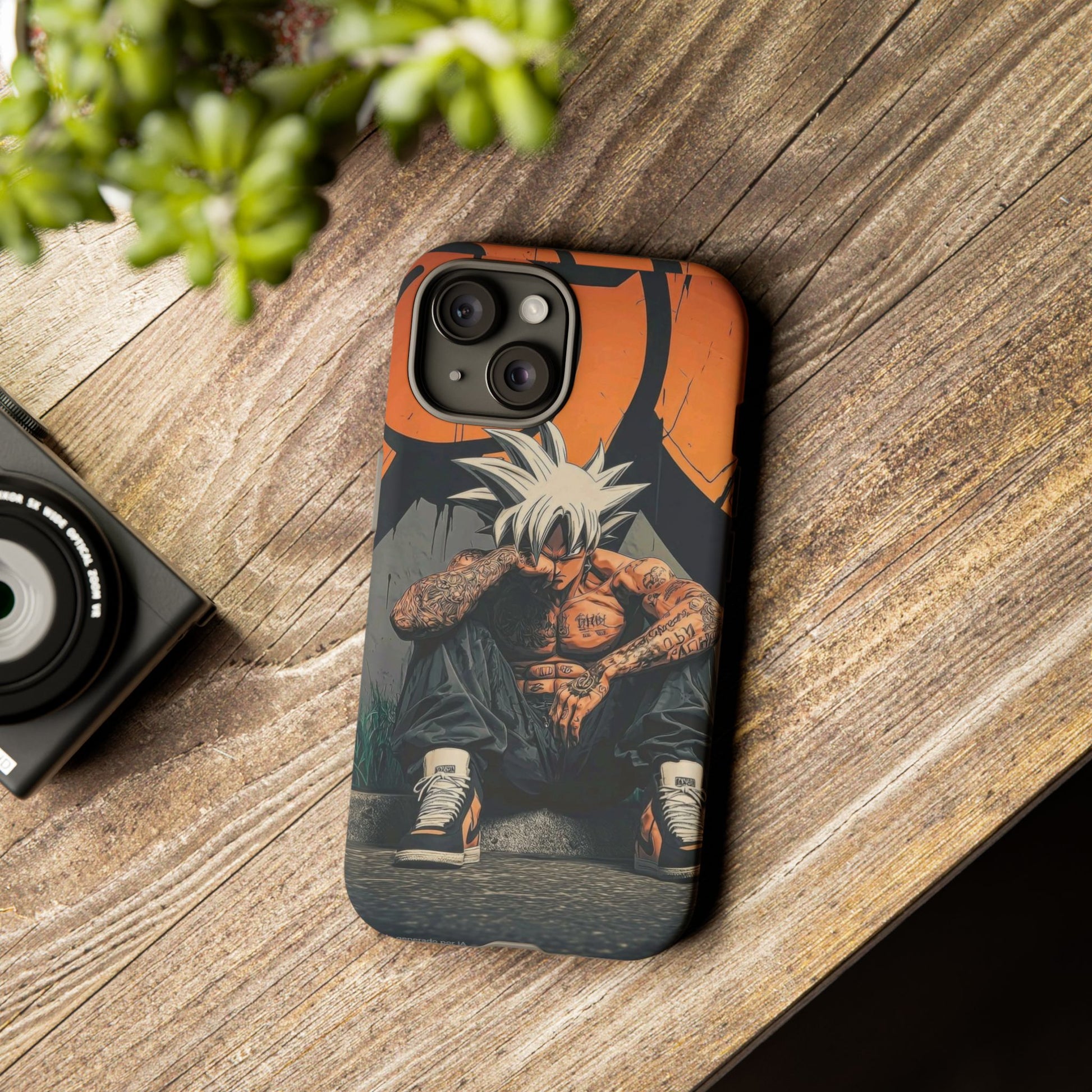 Anime DBZ Thug Tough Cases for iPhones, Samsung, and Pixel
