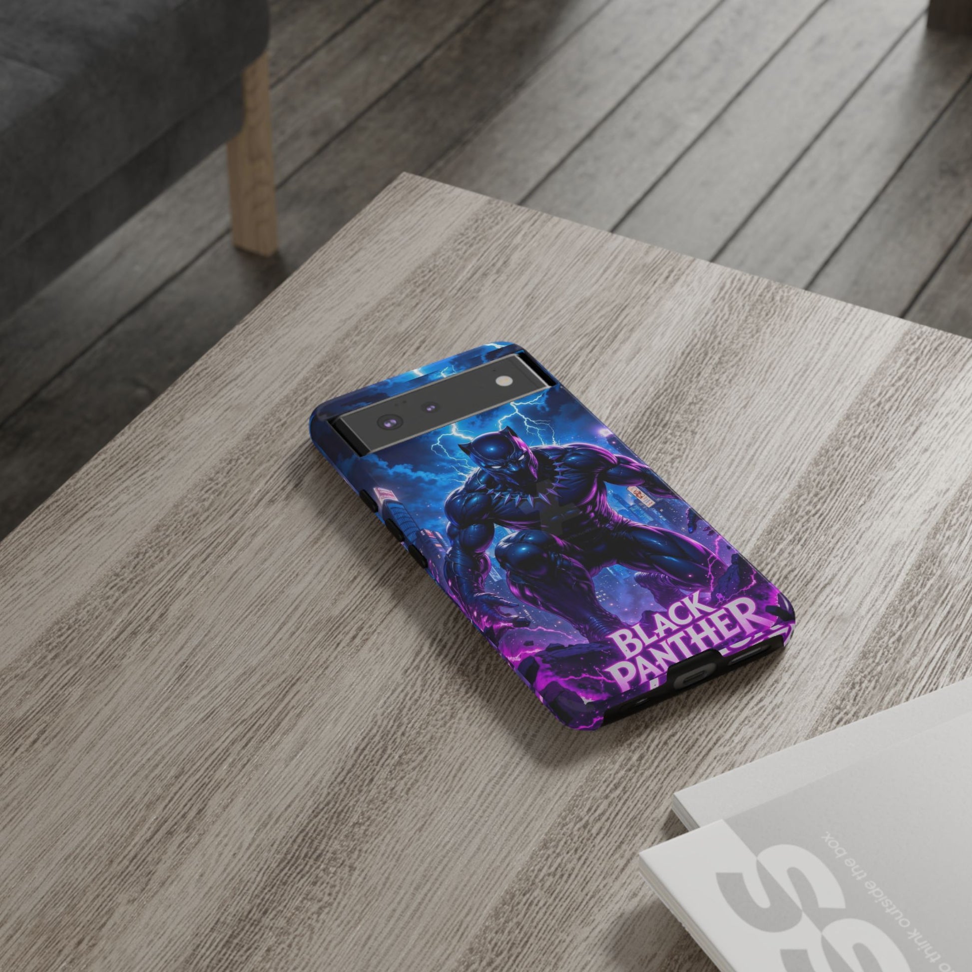 Black Panther Phone Case, Tough Cases for iPhones, Samsung, and Pixel