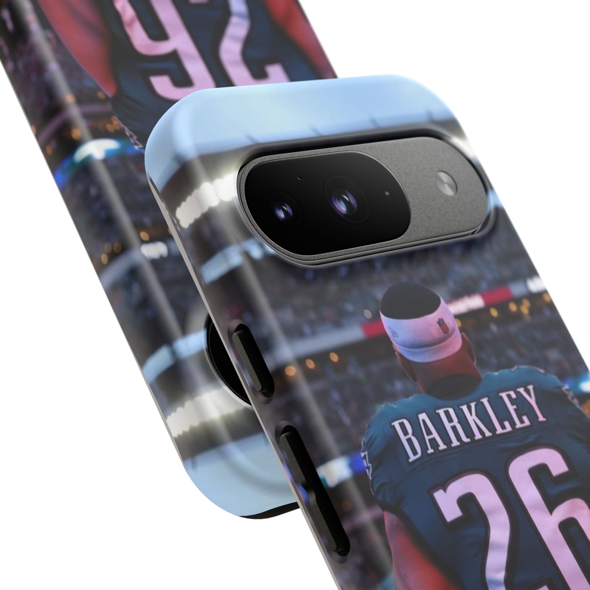 Eagles Football Saquon Barkley Tough Cases for iPhones, Samsung, and Pixel