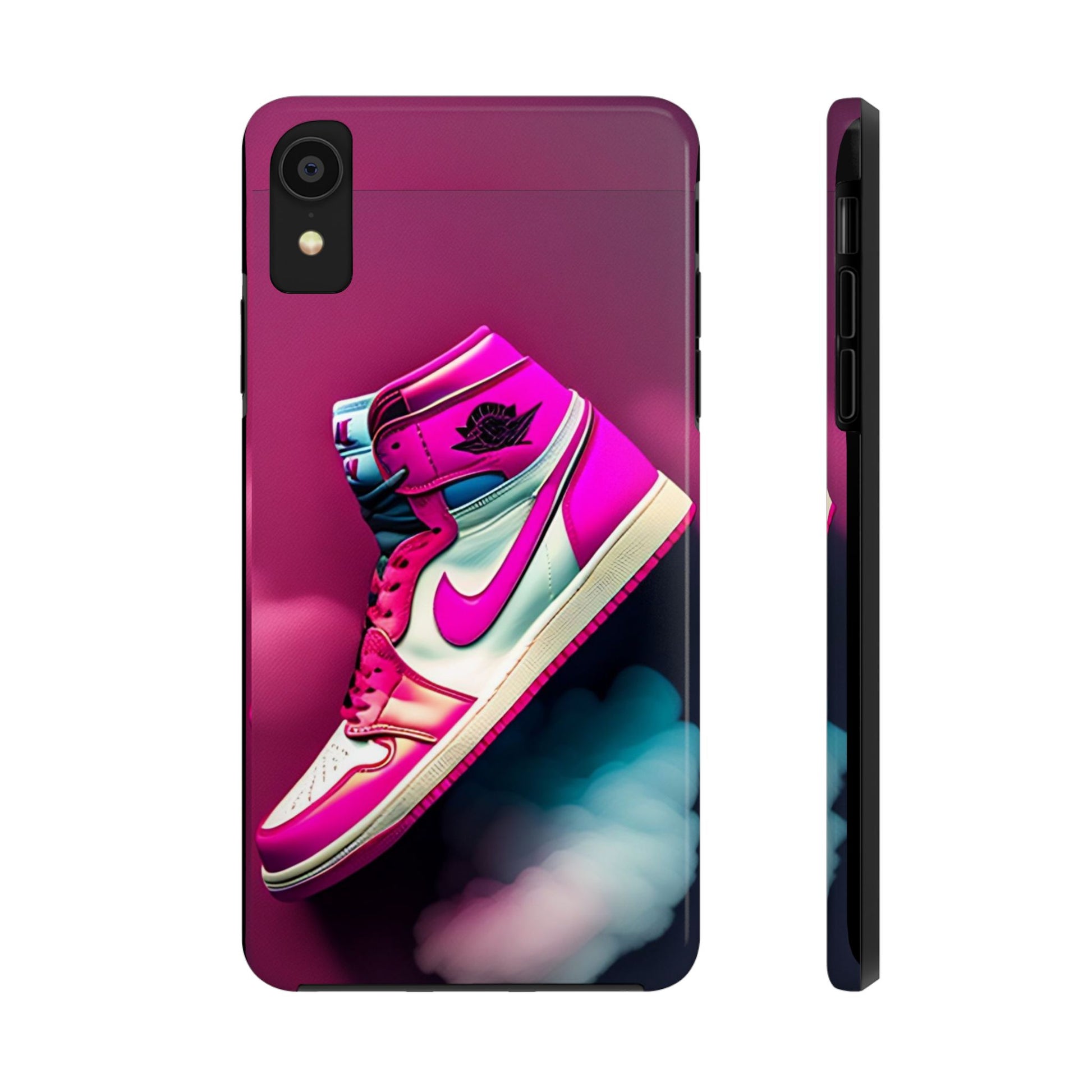 Pink Jordan Sneakers Phone Cases for iPhones & Samsung Phones