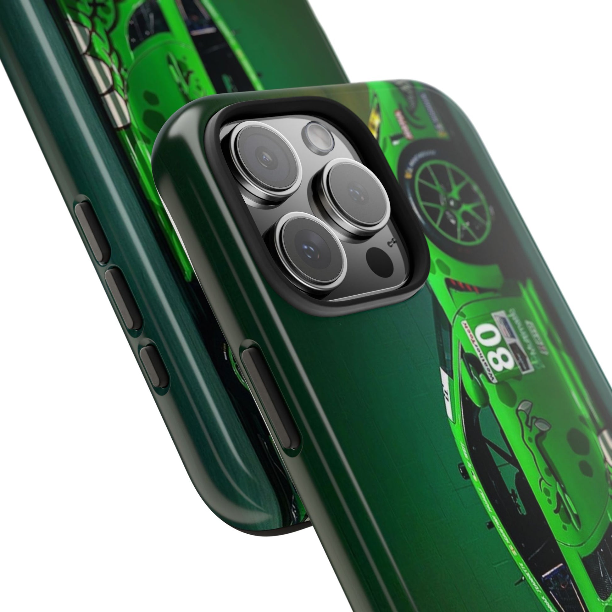 Racing Style Porsche GT Tough Phone Cases for Iphones & Samsung Phones Durable