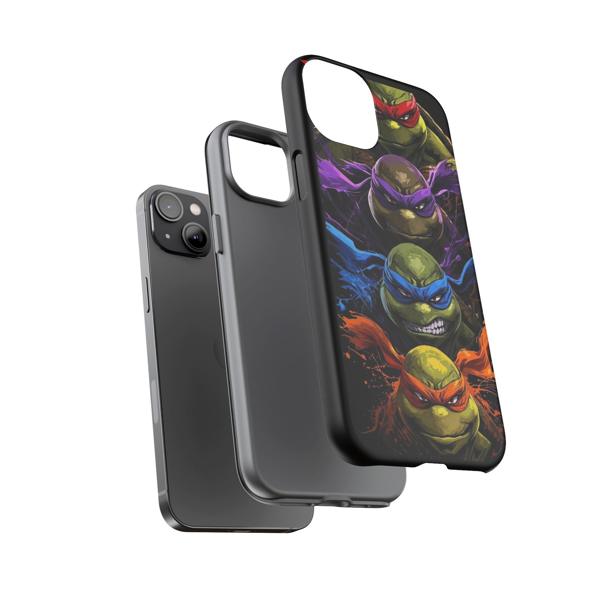 Ninja Turtles Tough Cases for iPhones, Samsung, and Pixel