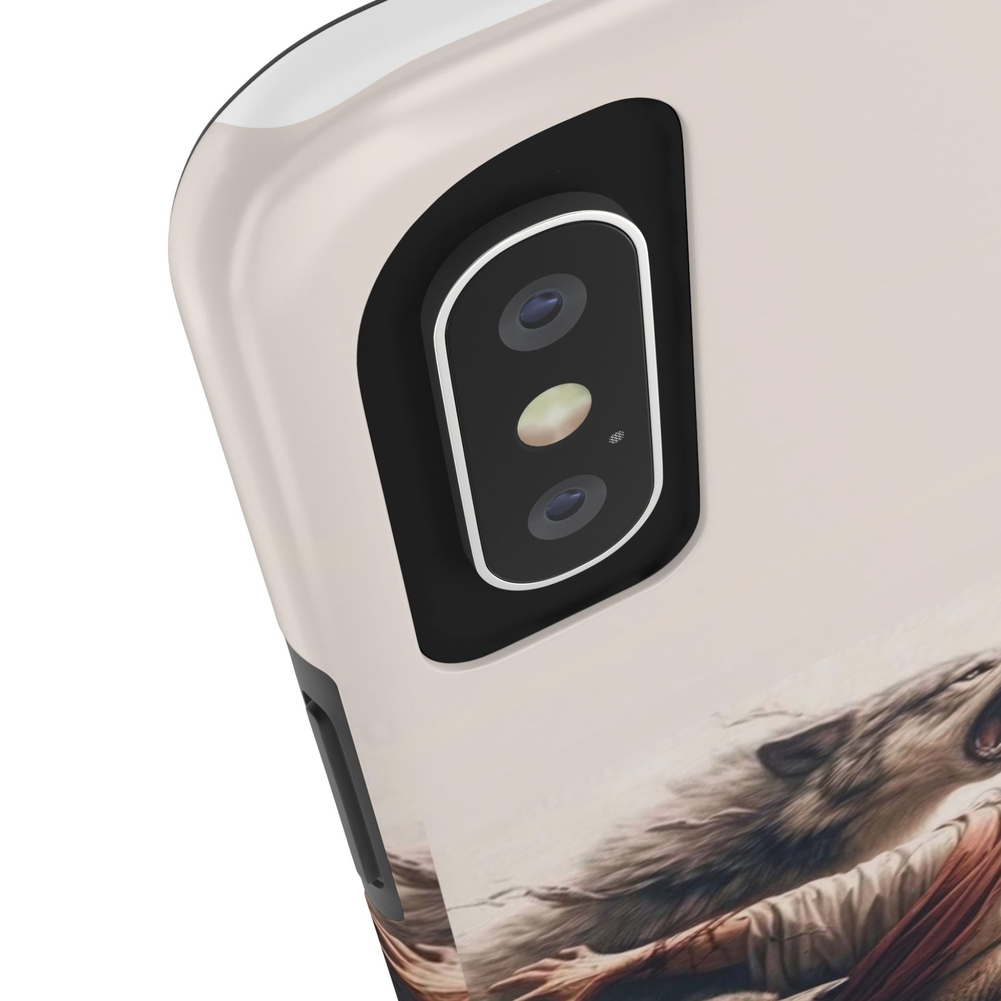 Jesus x Wolves Christian Themed Tough Phone Cases for Iphones & Samsung Phones