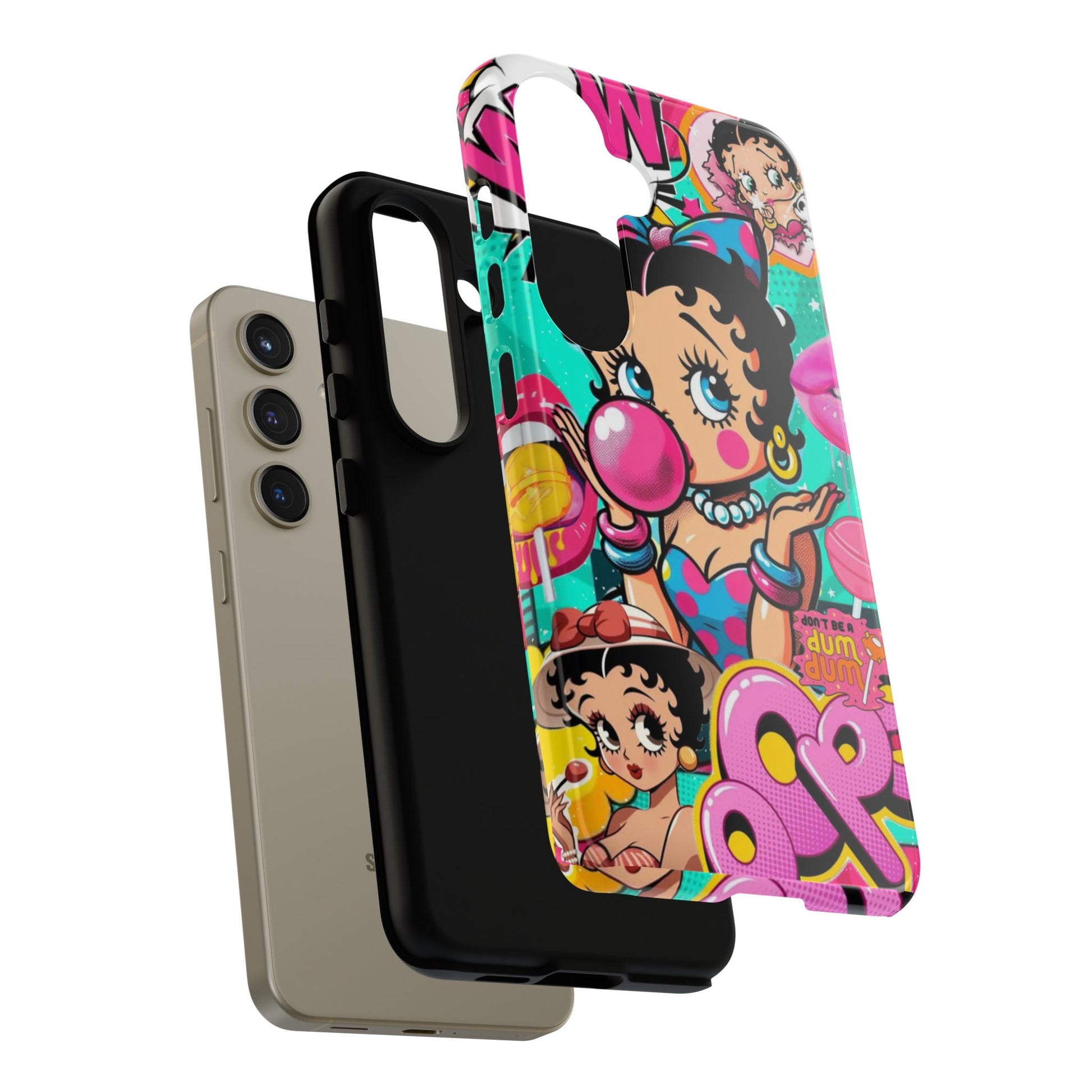 Betty Boop Comic Strip Phone Case for iPhone, Samsung Galaxy, & Pixel Phones