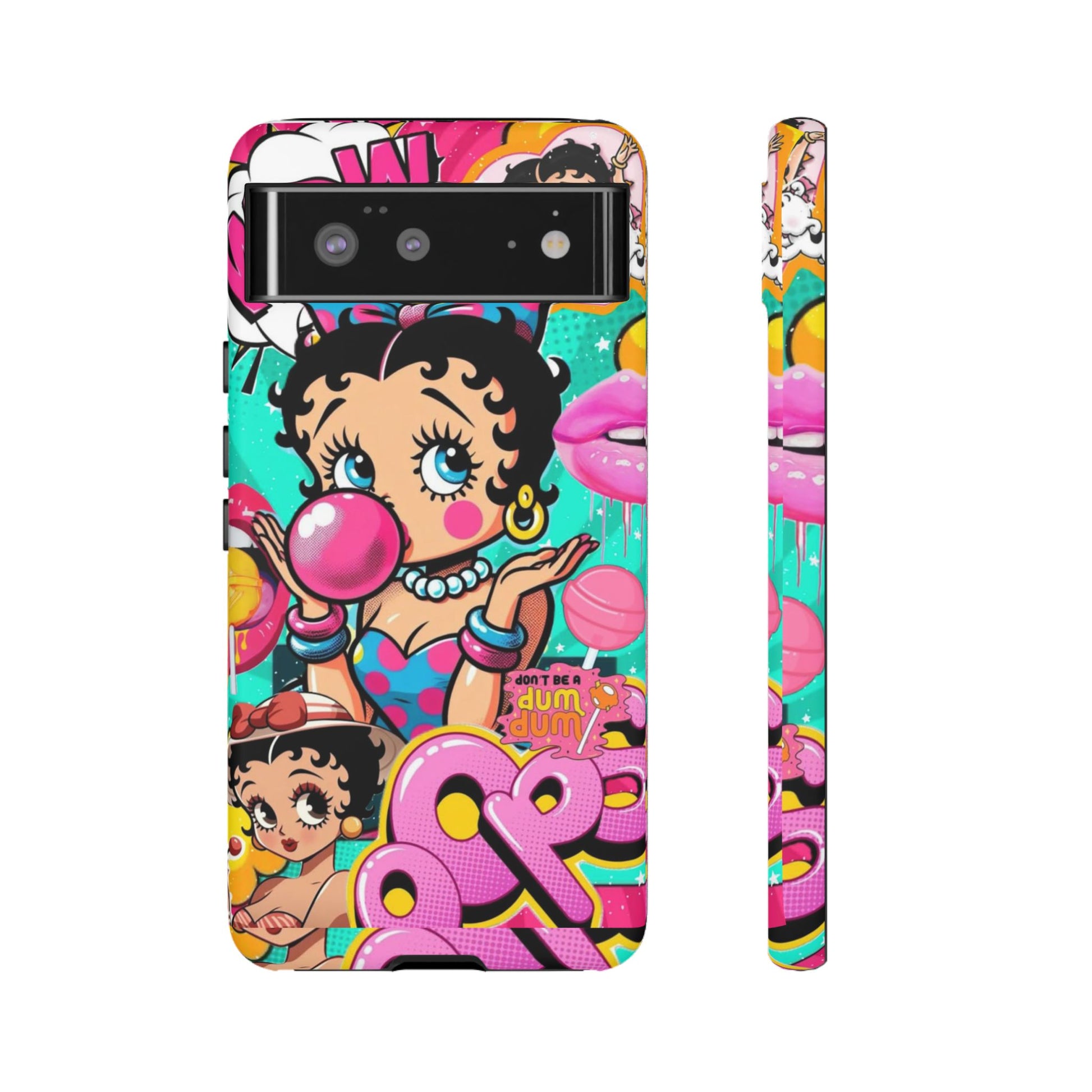 Betty Boop Comic Strip Phone Case for iPhone, Samsung Galaxy, & Pixel Phones