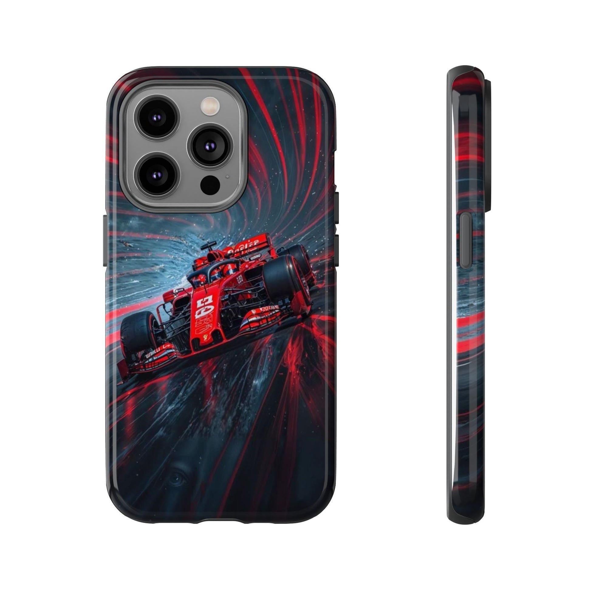 F1 Formula Race Car Phone Case, Tough Cases for iPhones, Samsung, and Pixel