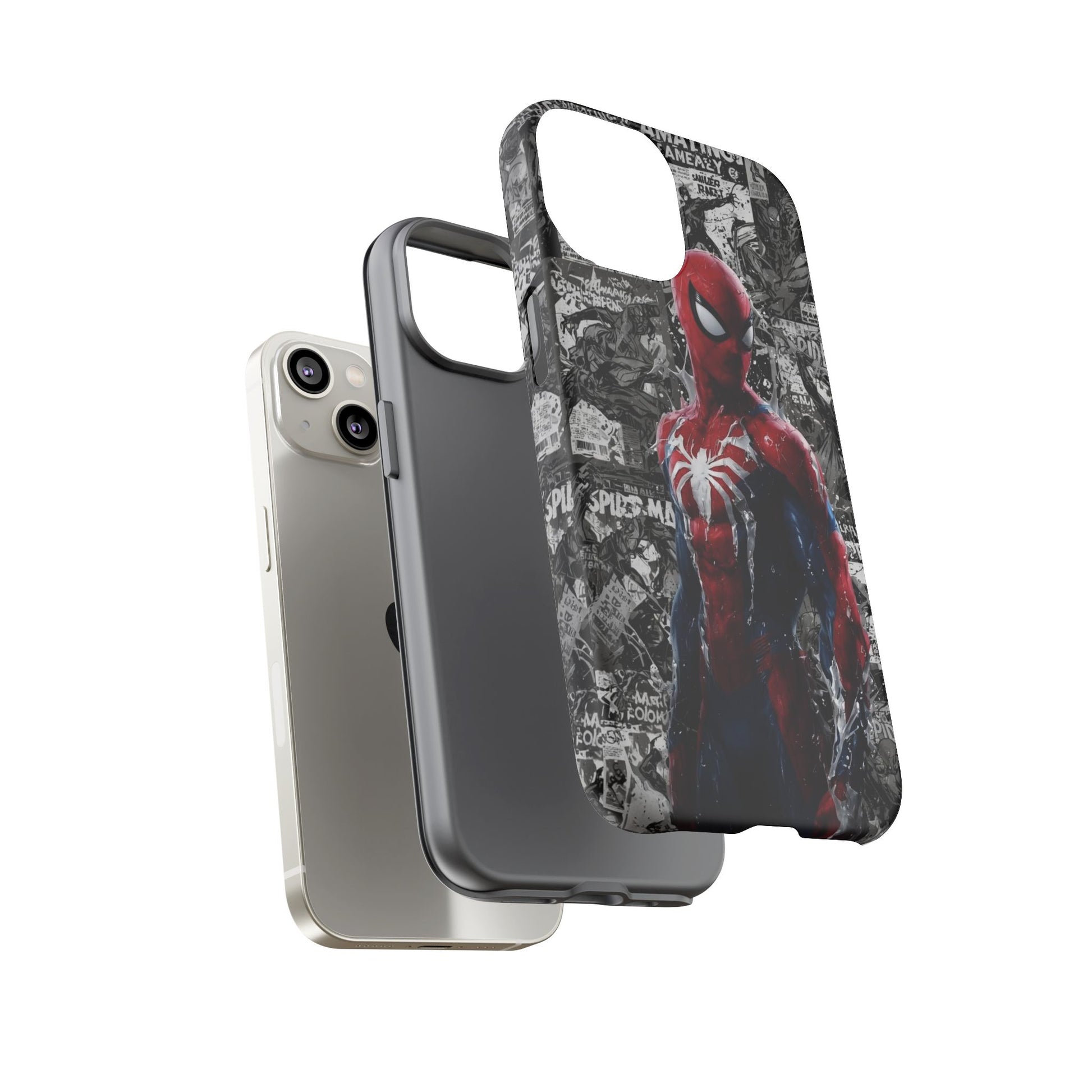 Spiderman Phone Case, Tough Cases for iPhones, Samsung, and Pixel