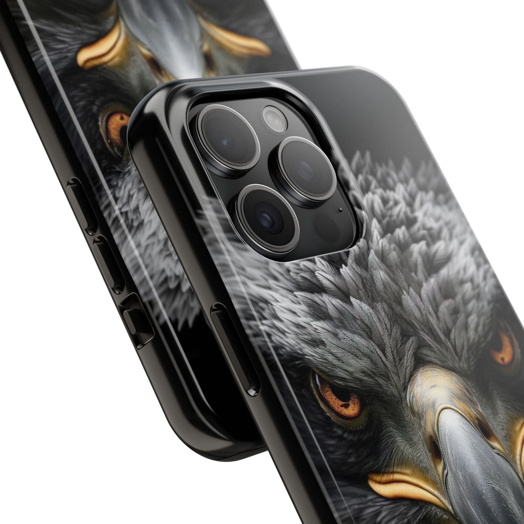 Mean Eagle Stare Theme Phone Cases for iPhones & Samsung Phones