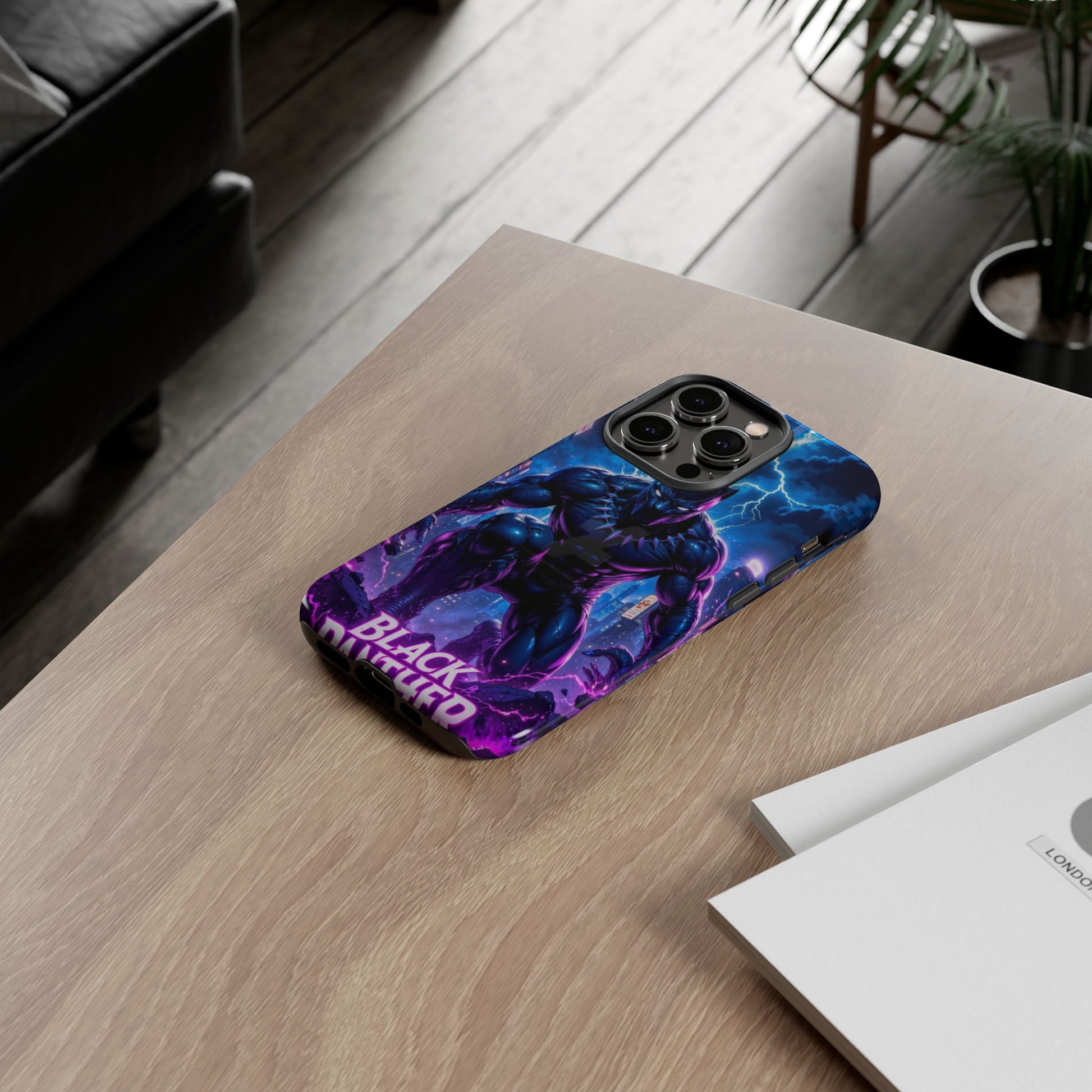 Black Panther Phone Case, Tough Cases for iPhones, Samsung, and Pixel