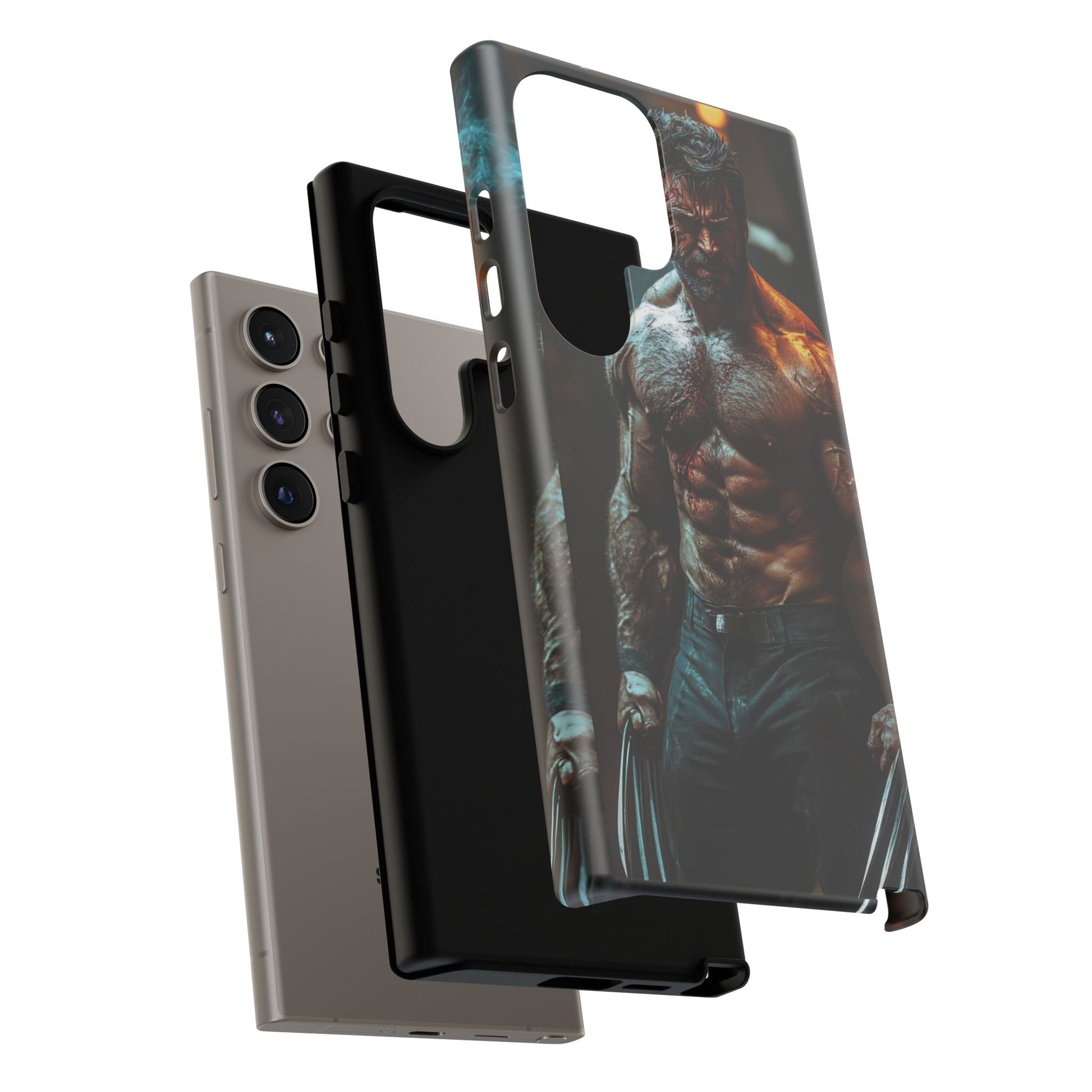 Marvel's Logan Wolverine Tough Cases for iPhones, Samsung, and Pixel