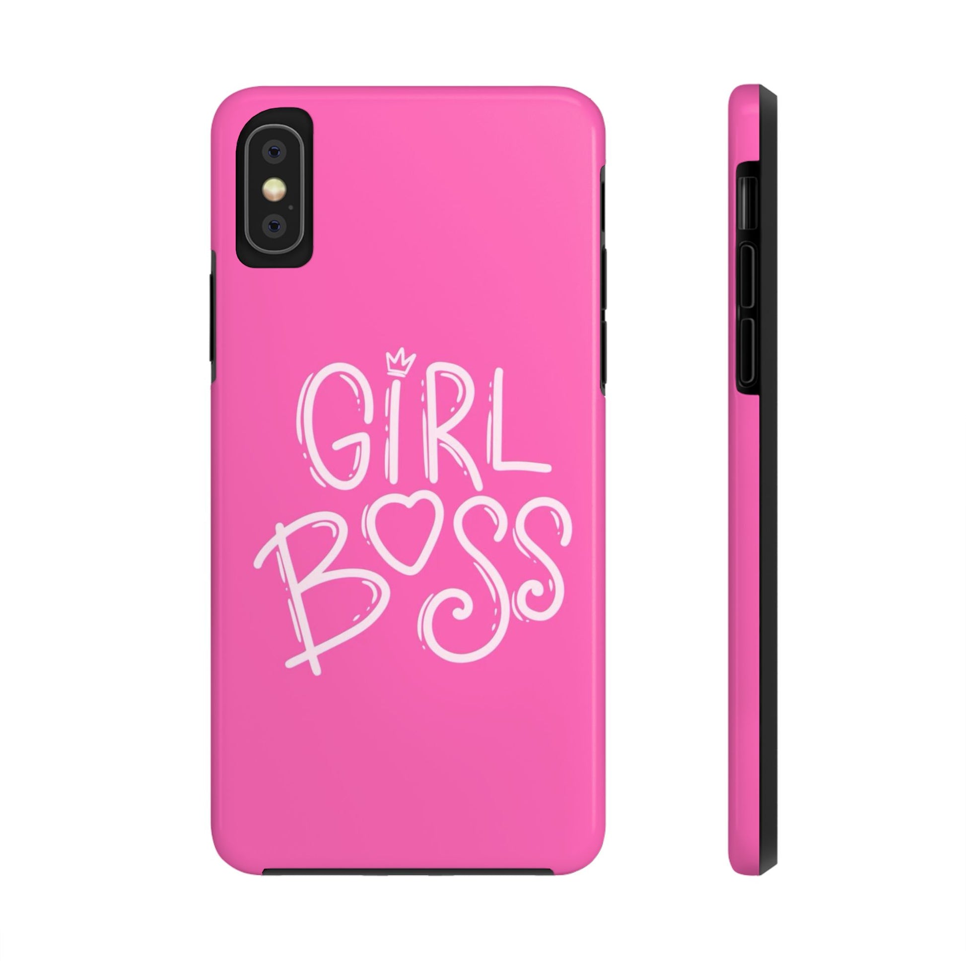 Girl Boss Girly Theme Phone Cases for iPhones & Samsung Phones