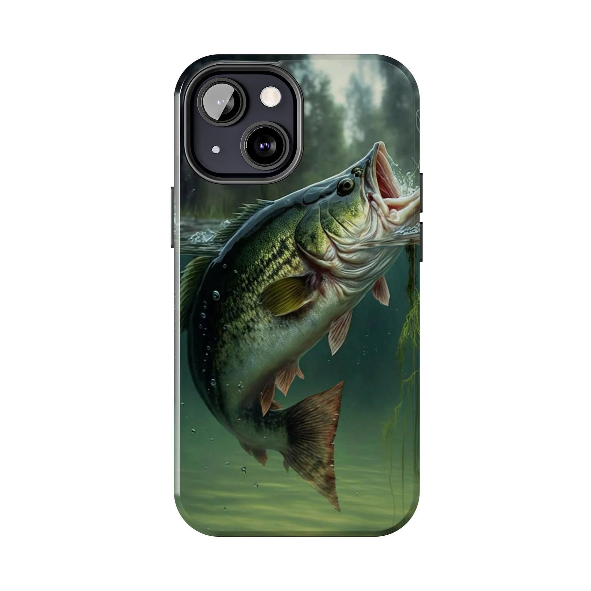 Large Mouth Bass Theme Phone Cases for iPhones & Samsung Phones