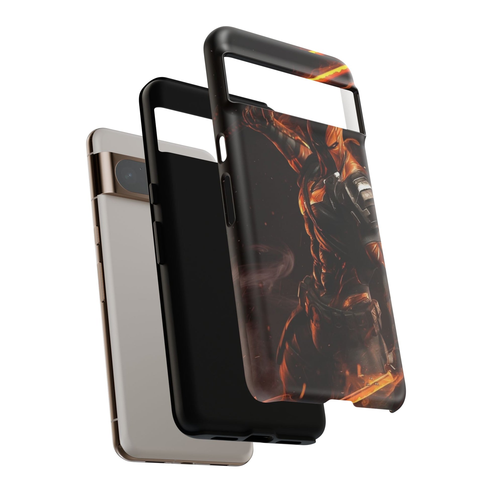 DC Comics Death Stroke Tough Cases for iPhones, Samsung, and Pixel