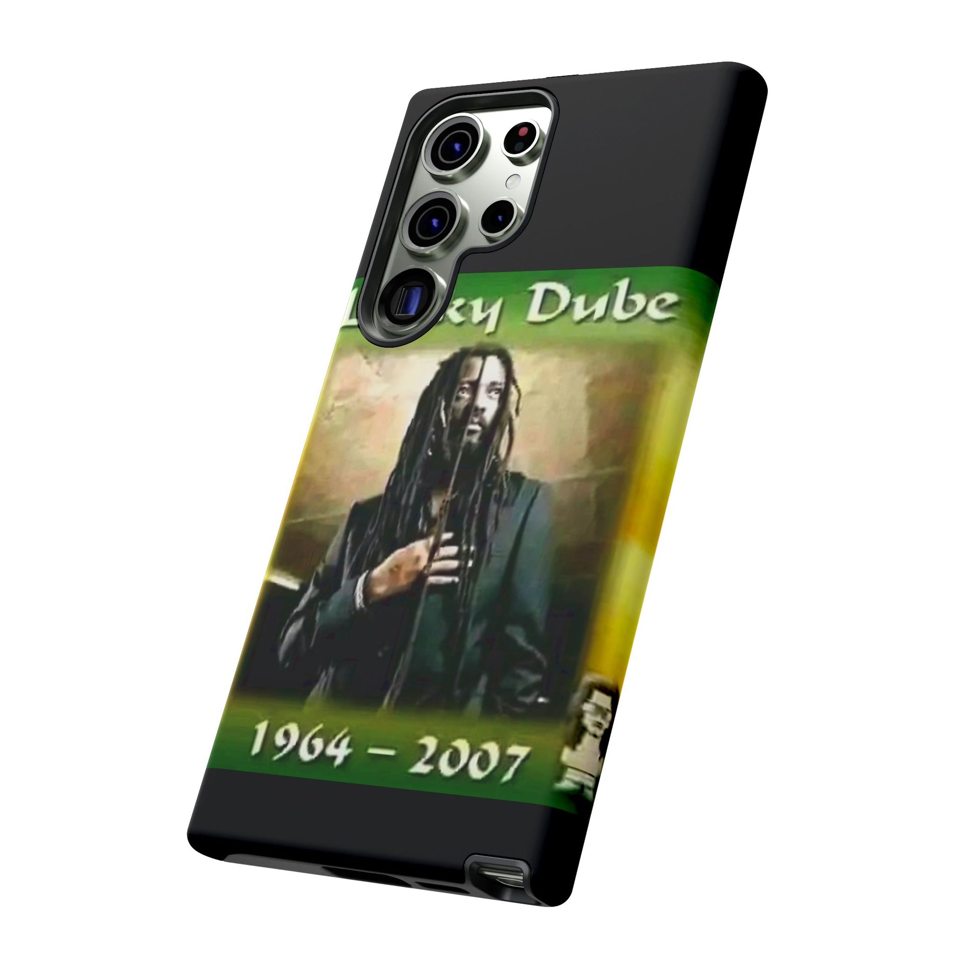 Lucky Dube Tough Cases for iPhones, Samsung, and Pixel