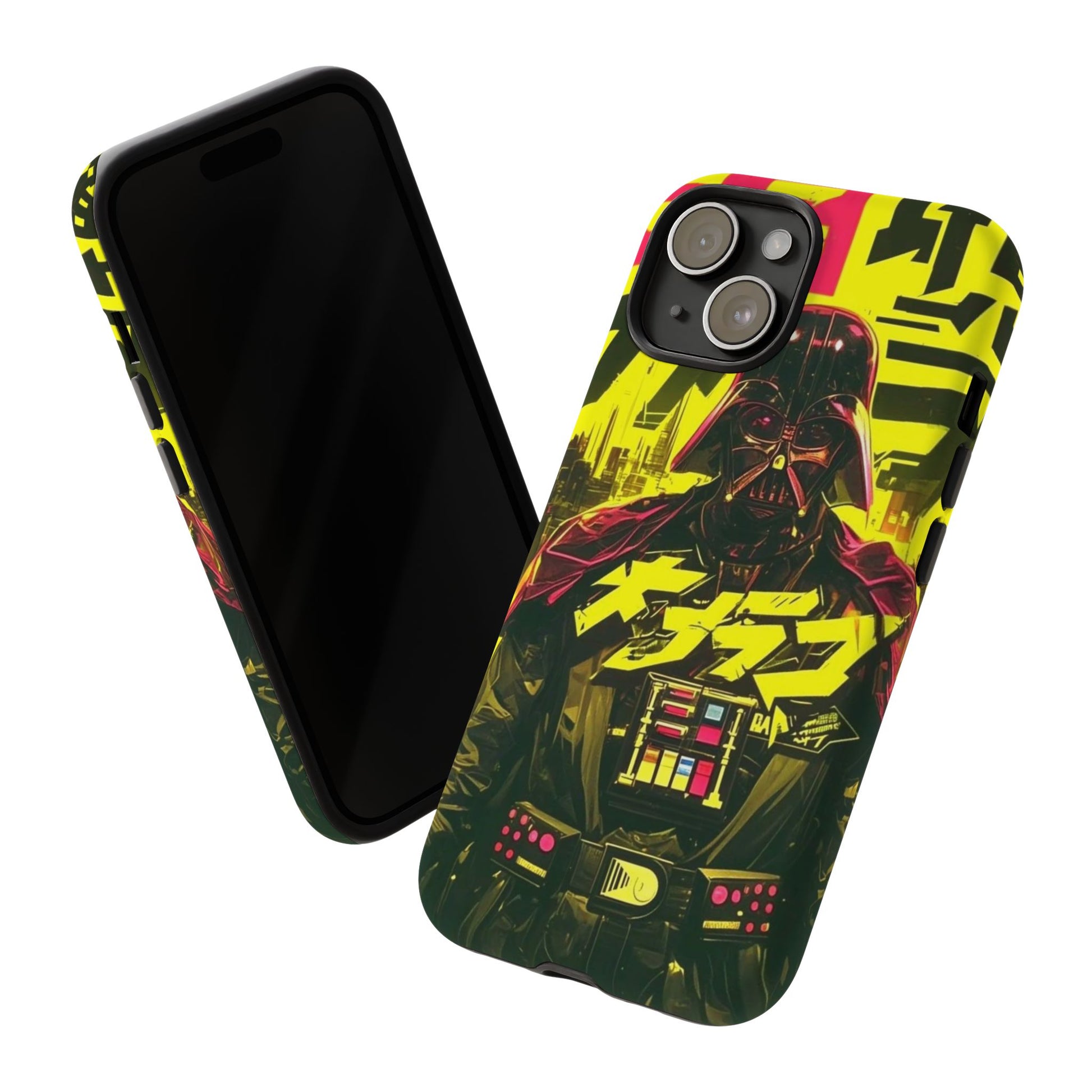 Cyberpunk X Vader Tough Cases for iPhones, Samsung, and Pixel