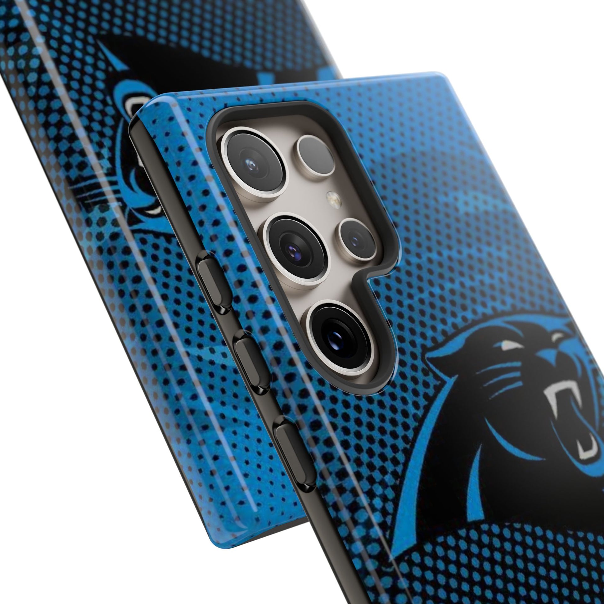 Carolina Panthers Football Logo Tough Cases for iPhones, Samsung, and Pixel