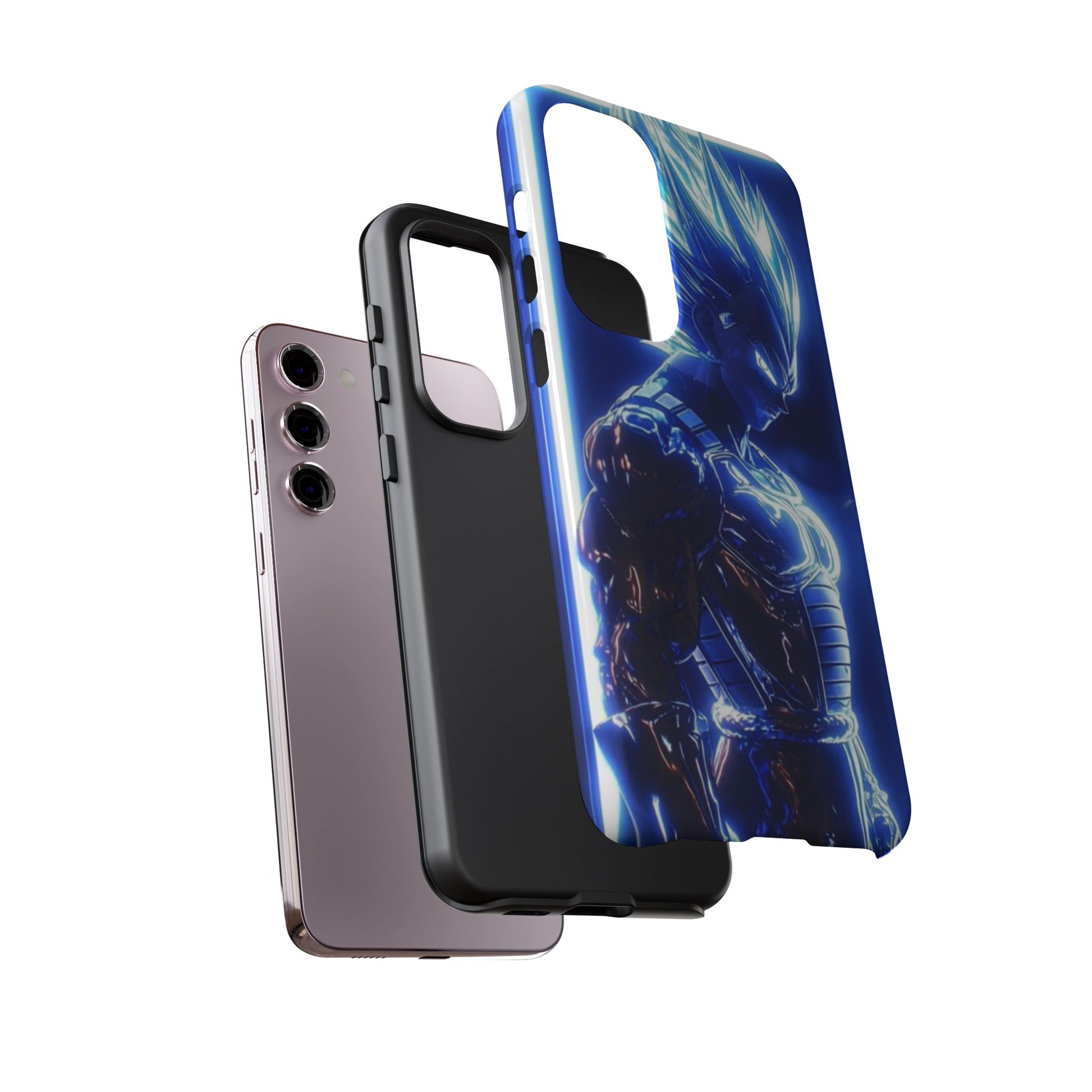 Anime Dragon Ball Z Super Saiyan Tough Cases for iPhones, Samsung, and Pixel