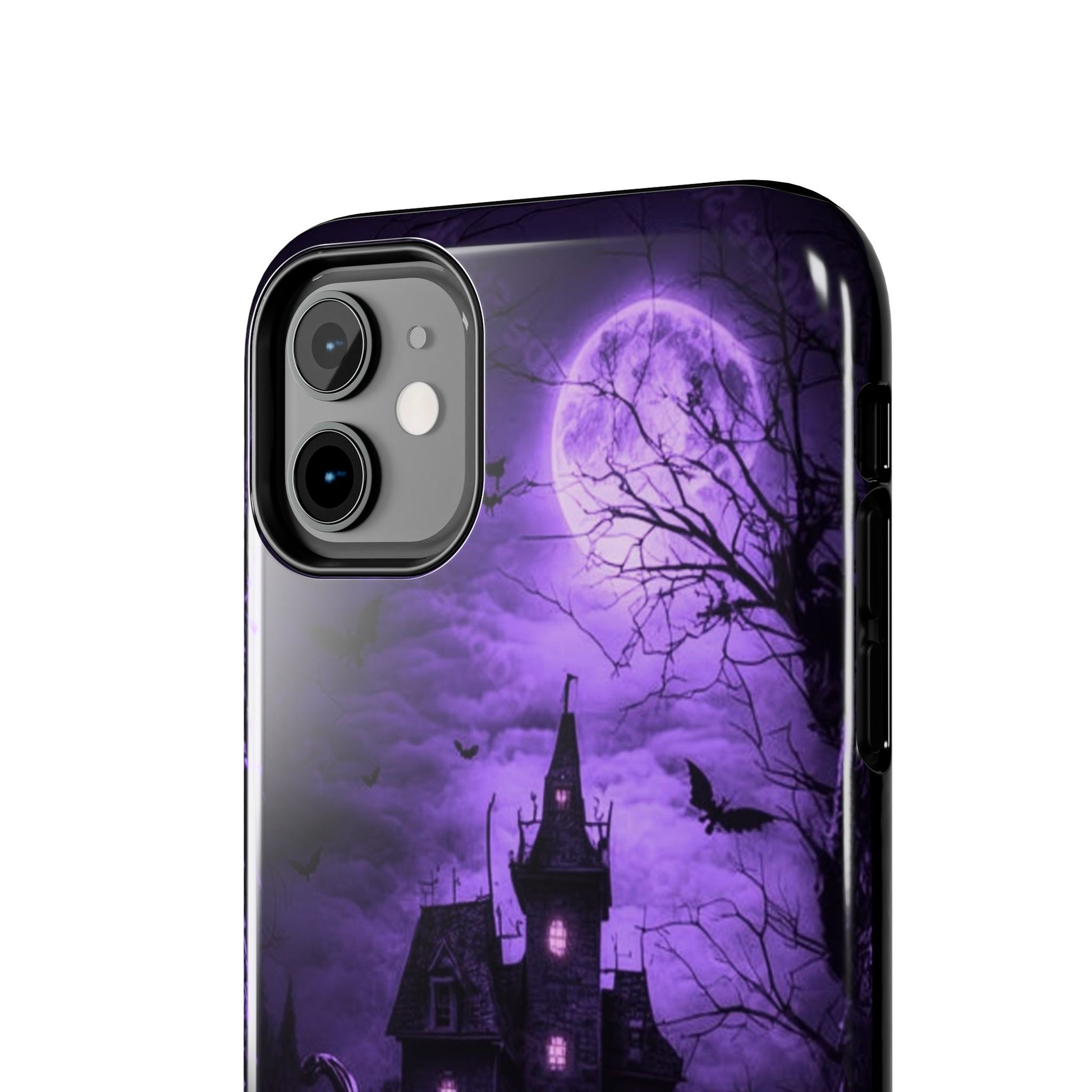 Haunted House Halloween Theme Phone Cases for iPhones & Samsung Phones