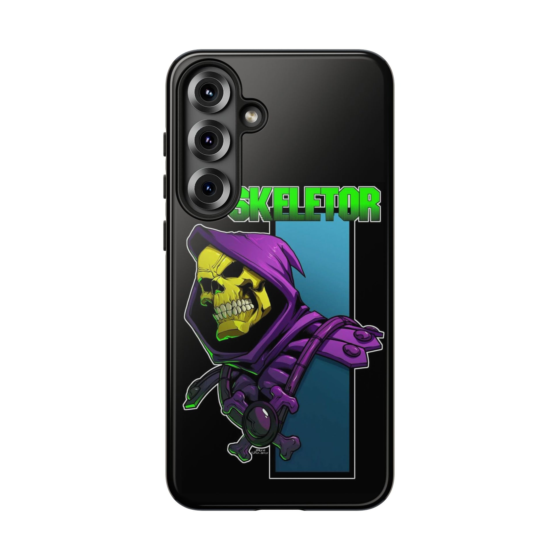Skeletor Tough Cases for iPhones, Samsung, and Pixel