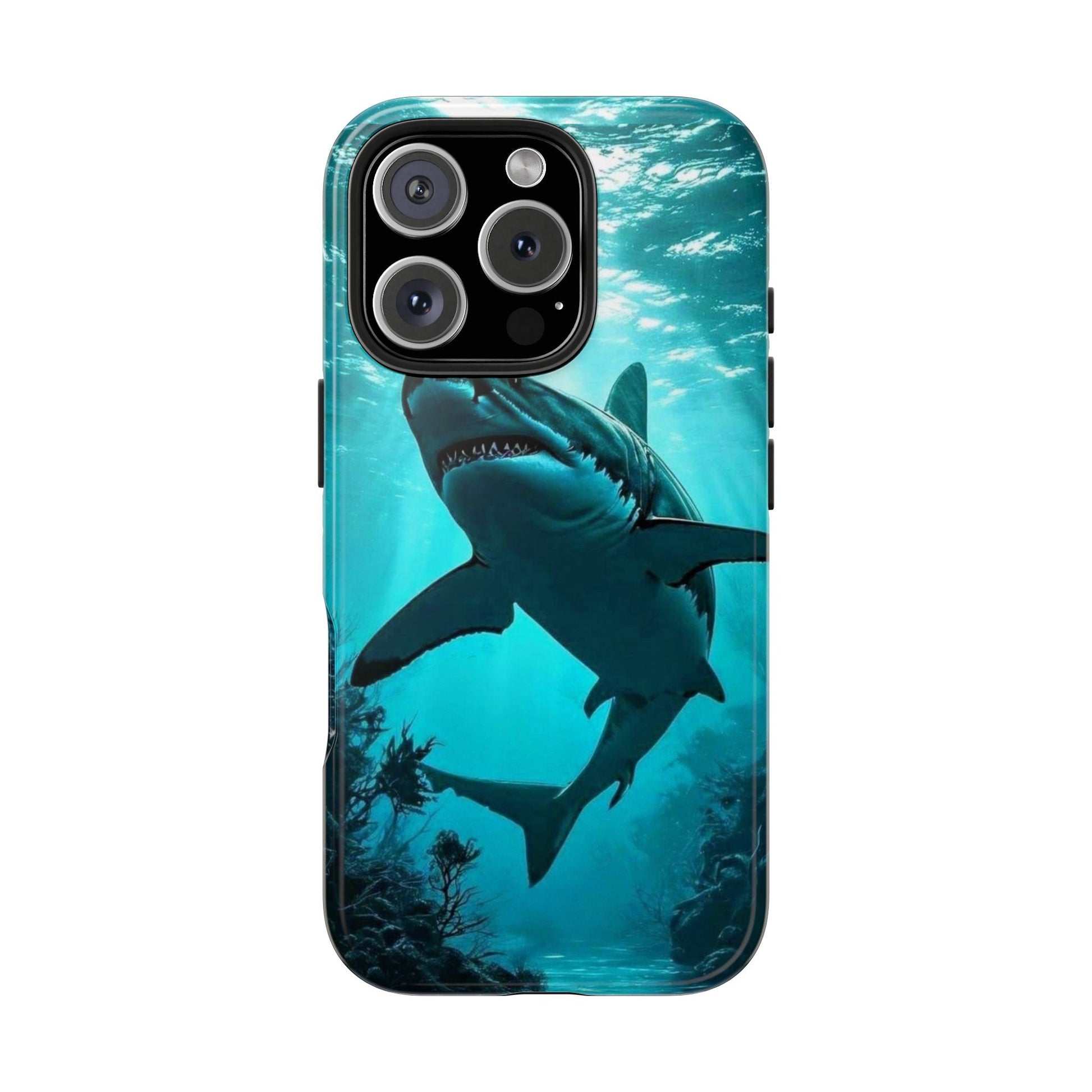 Killer Shark Theme Phone Cases for iPhones & Samsung Phones