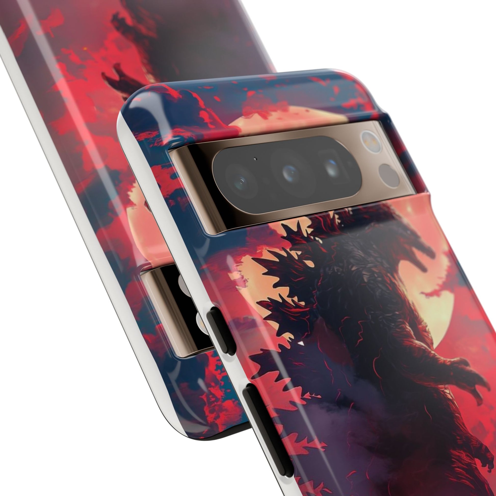 King of Monsters Godzilla Tough Phone Cases for iPhones, Samsung, and Pixel