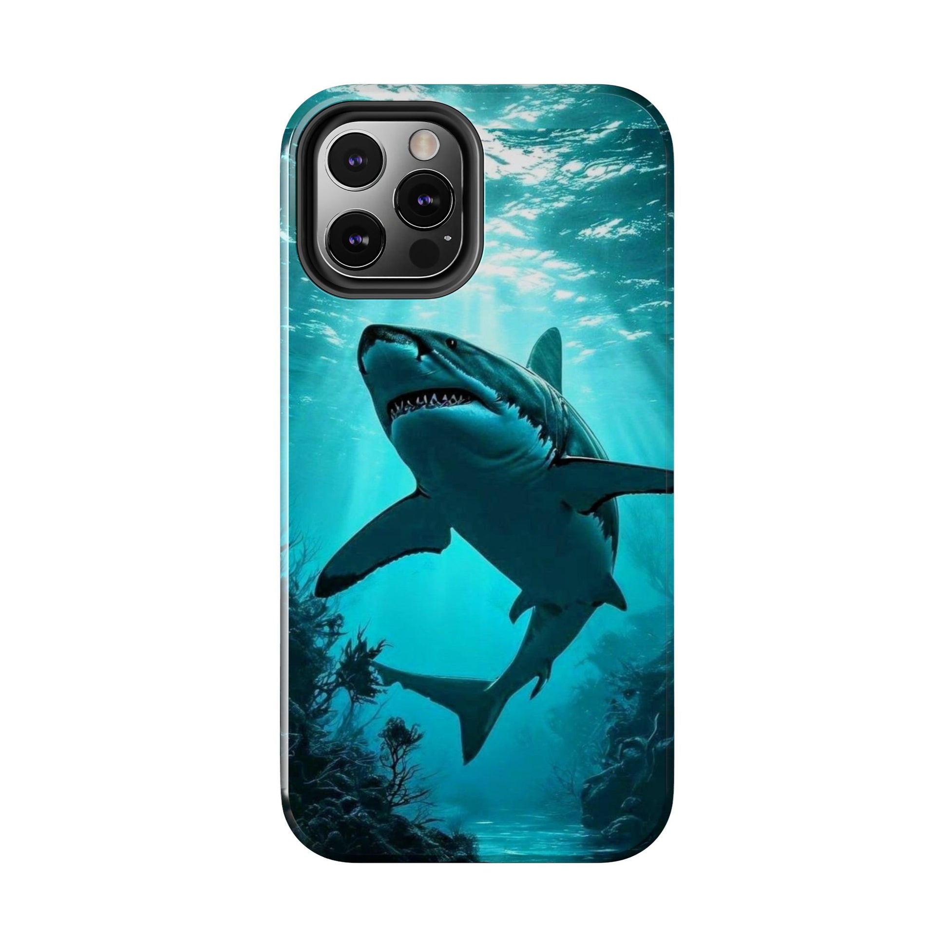 Killer Shark Theme Phone Cases for iPhones & Samsung Phones