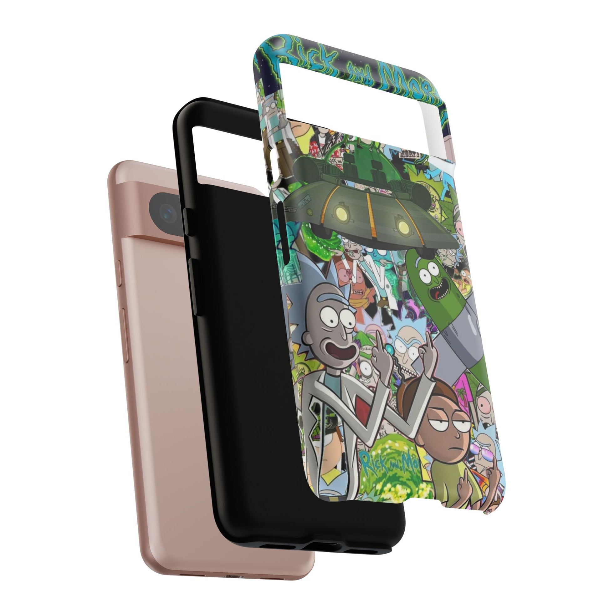 Rick and Morty Phone Case, Tough Cases for iPhones, Samsung, and Pixel