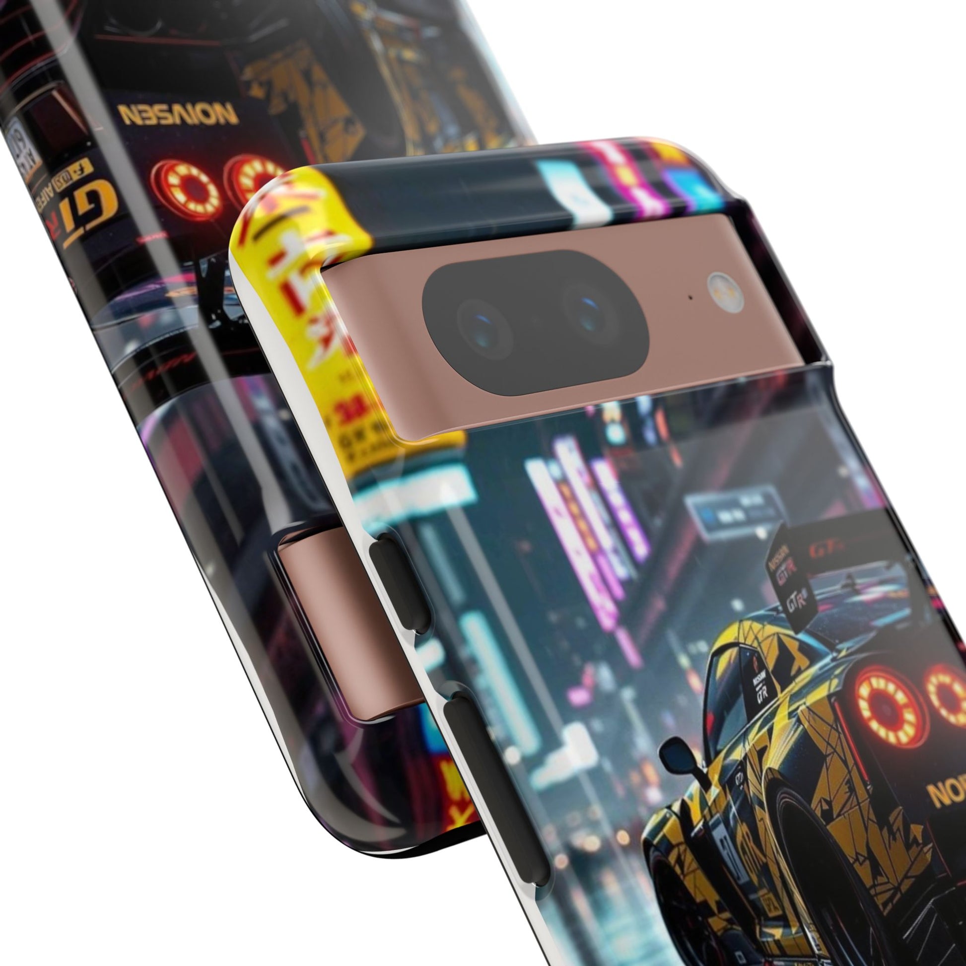 Nissan GTR in Japan Art Tough Cases for iPhones, Samsung, and Pixel