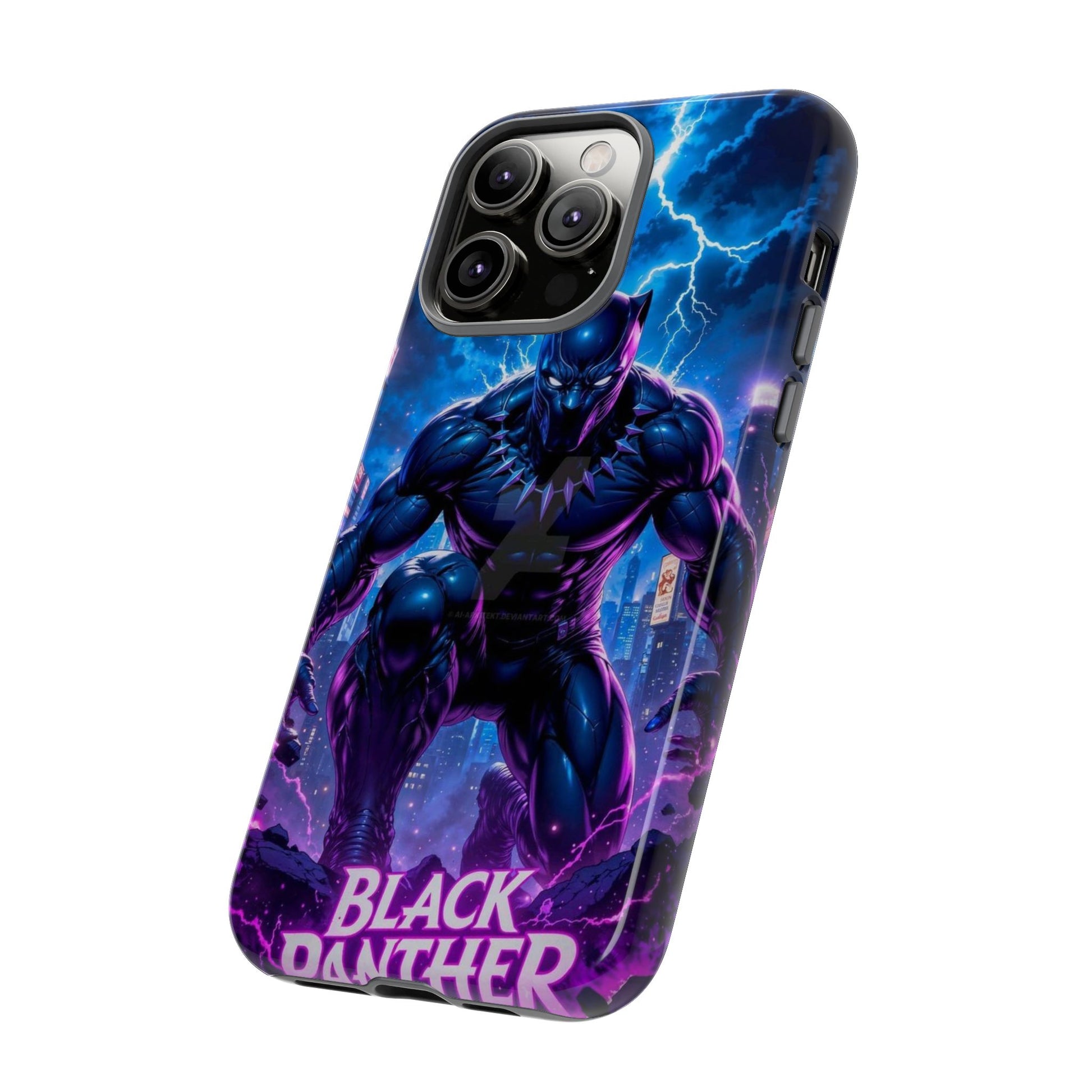Black Panther Phone Case, Tough Cases for iPhones, Samsung, and Pixel