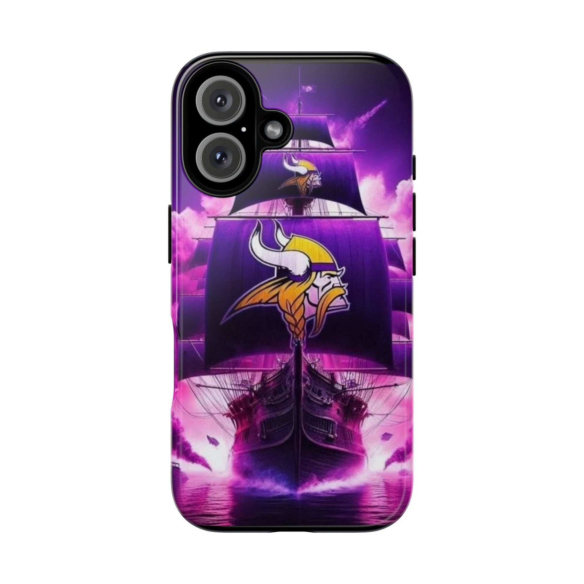 Minnesota Vikings Ship Football Phone Case, Tough Cases for iPhones, Samsung, and Pixel