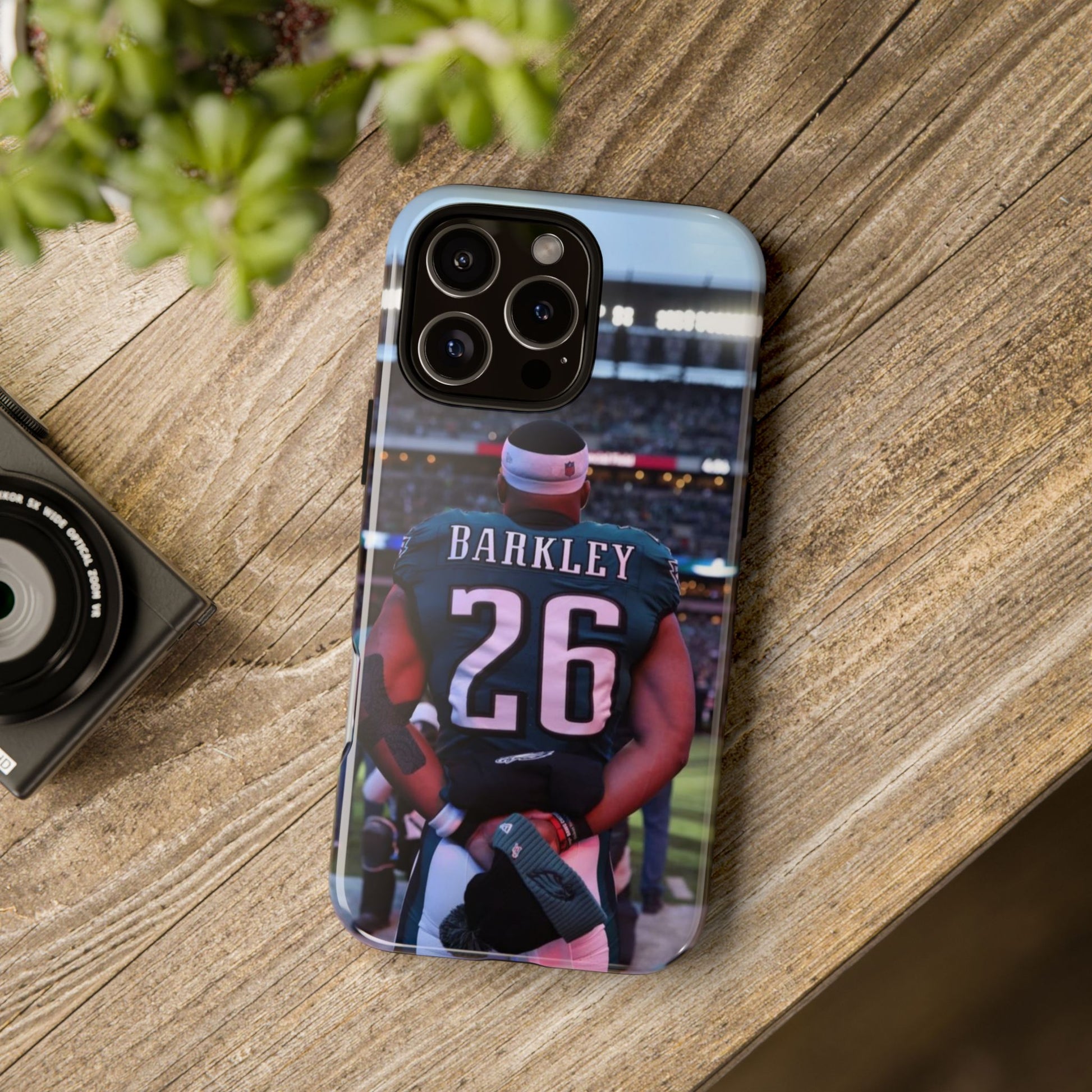 Eagles Football Saquon Barkley Tough Cases for iPhones, Samsung, and Pixel