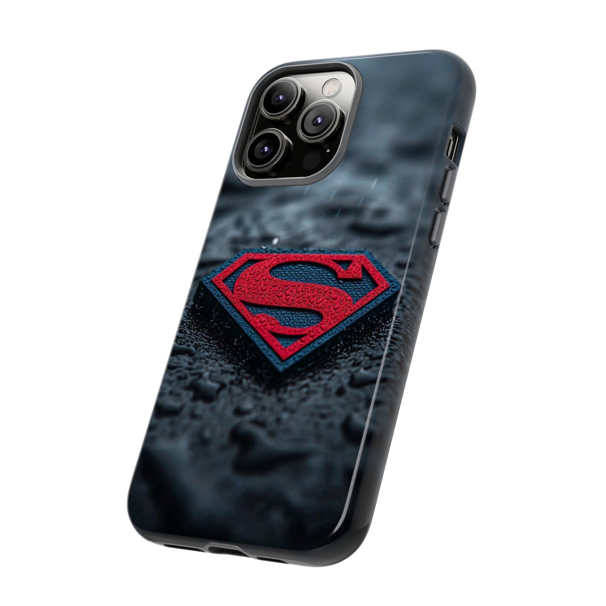 Superman Logo Tough Cases for iPhones, Samsung, and Pixel