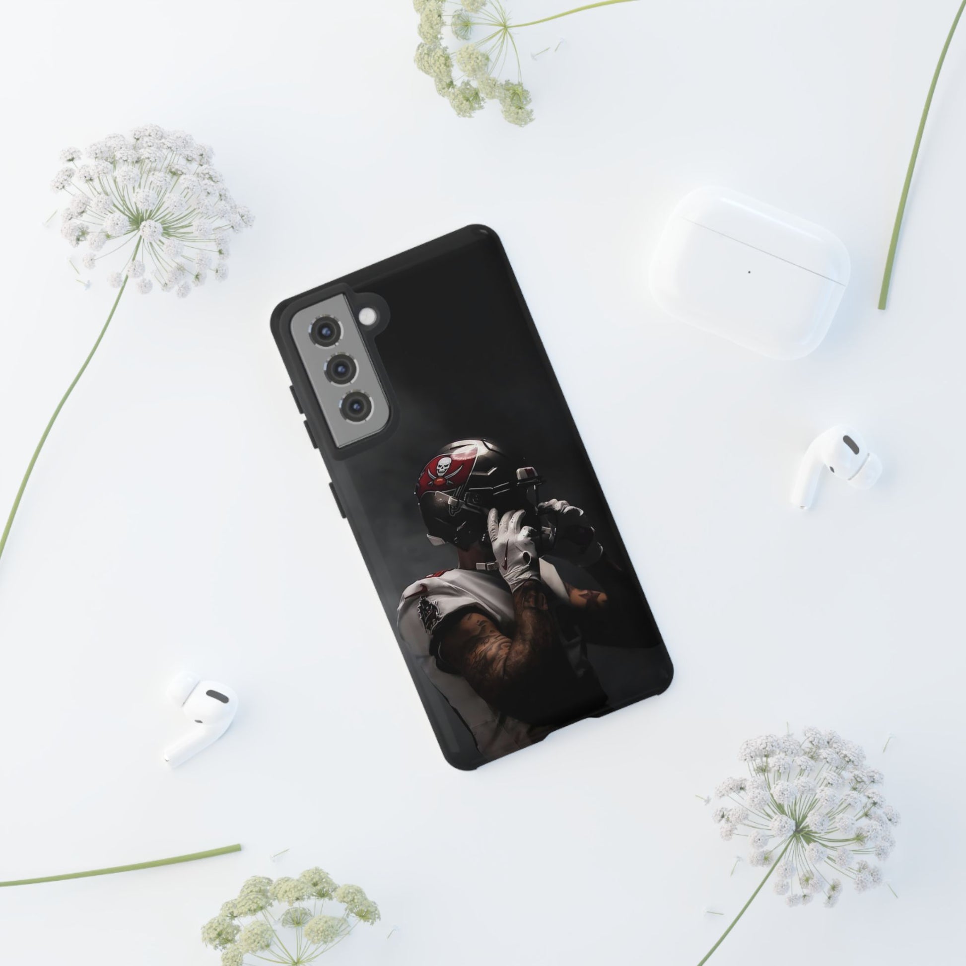 Mike Evans Football Tampa Bay Buccaneers Tough Cases for iPhones, Samsung, and Pixel