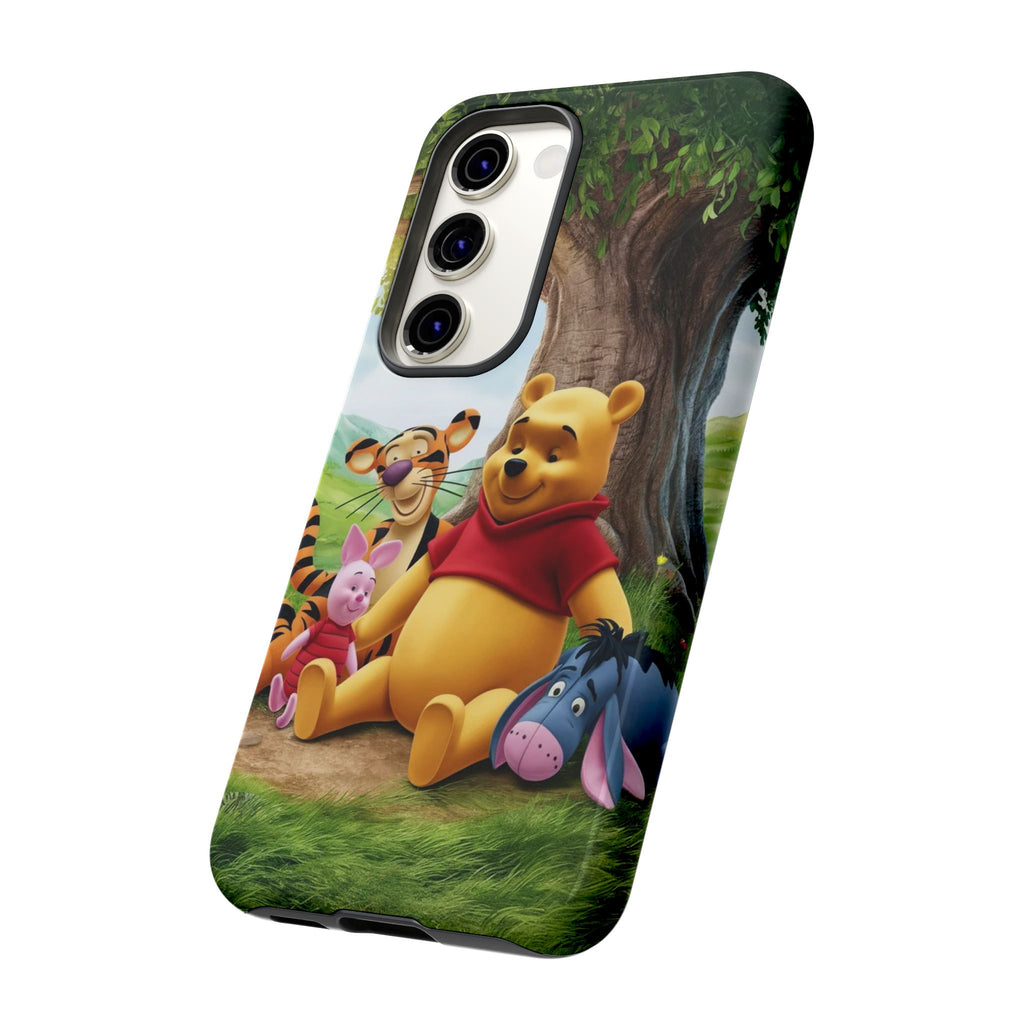 Cute Pooh Bear Phone Case, Tough Cases, Disney Phone for iPhones, Samsung, and Pixel